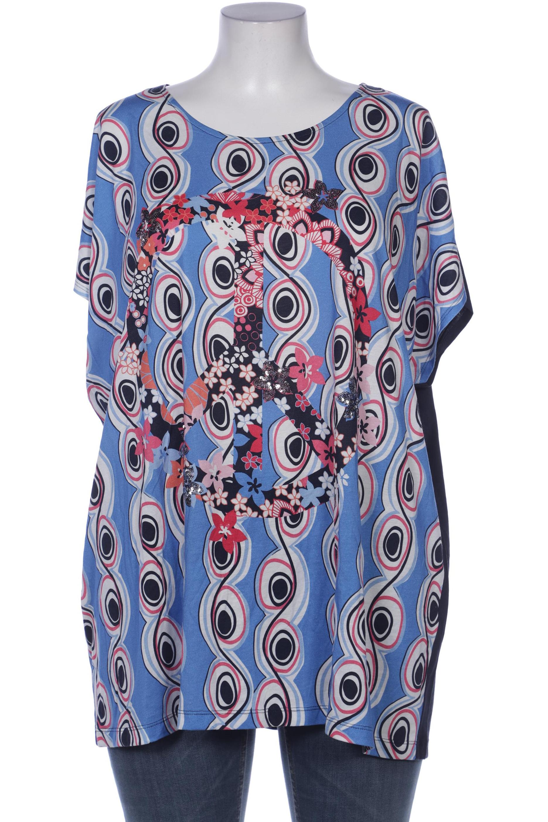 

VIA Appia DUE Damen T-Shirt, blau, Gr. 52
