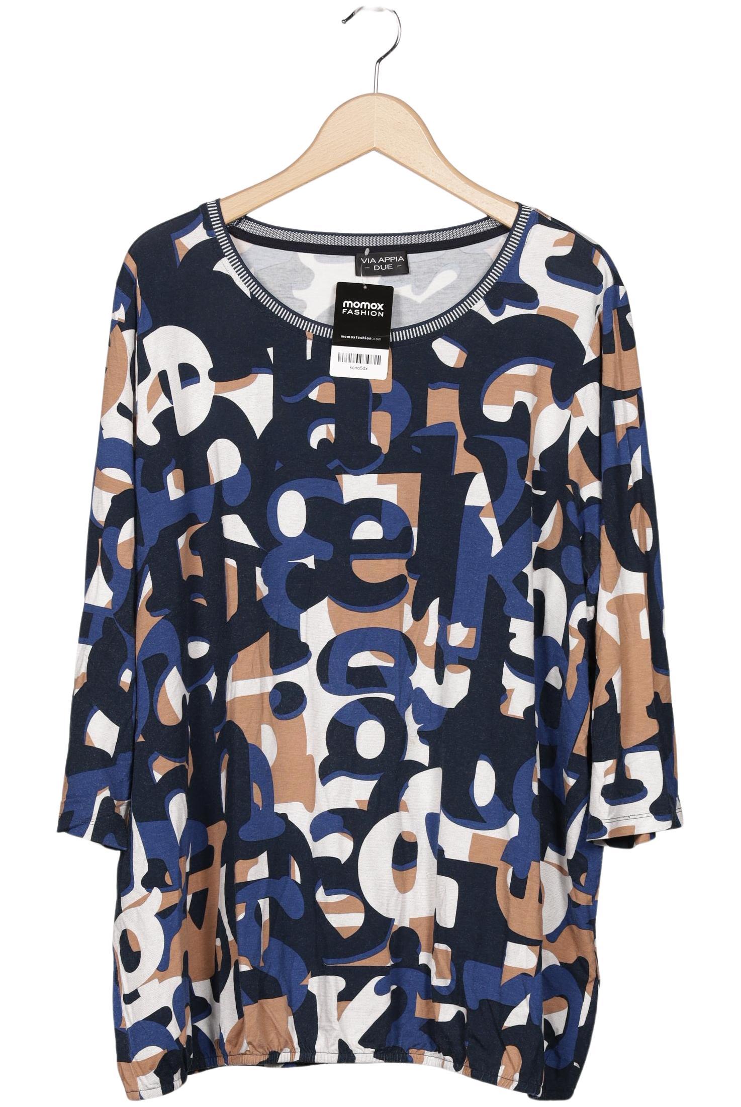 

VIA Appia DUE Damen Langarmshirt, mehrfarbig, Gr. 50