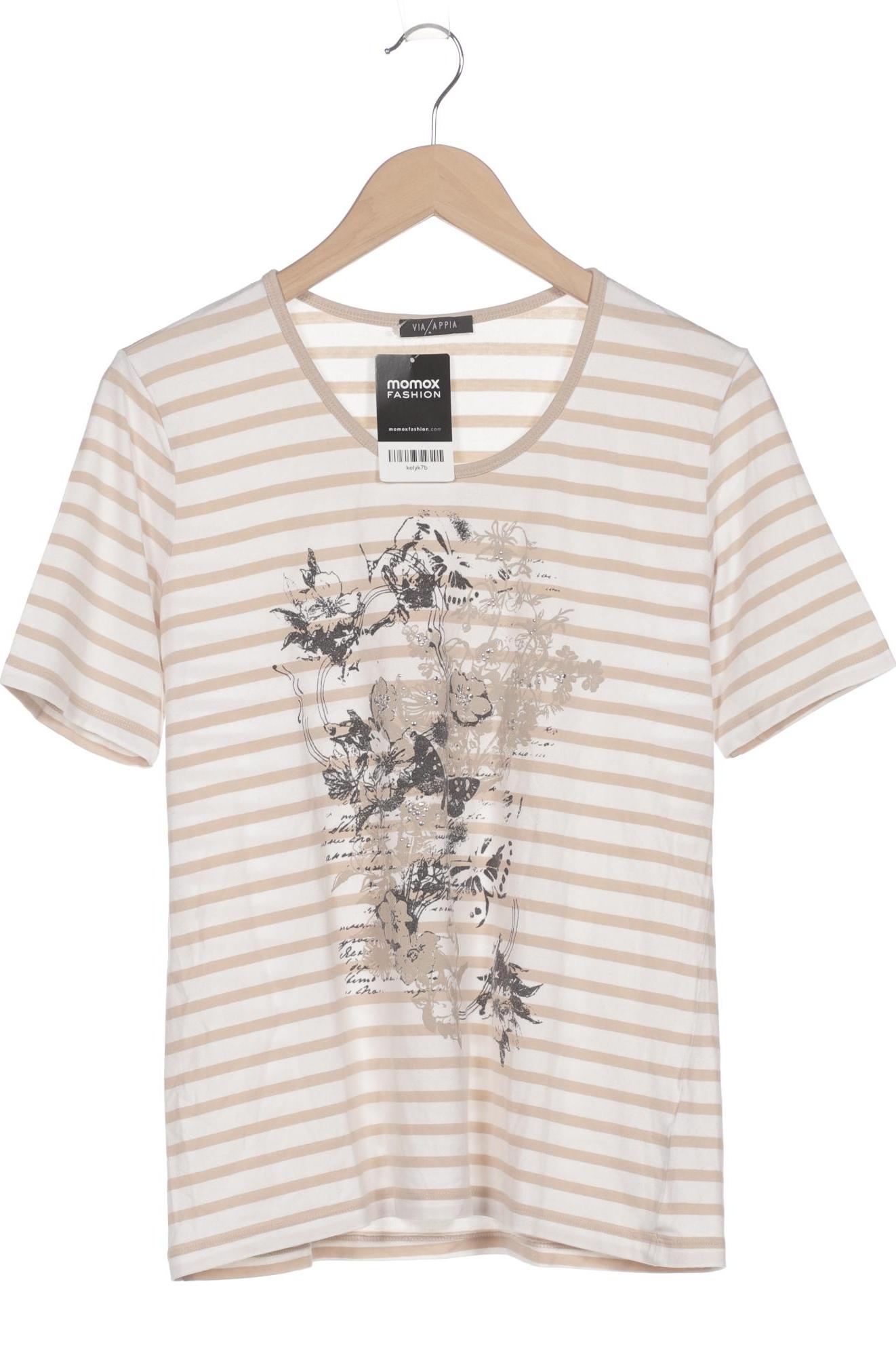 

VIA Appia DUE Damen T-Shirt, beige, Gr. 44
