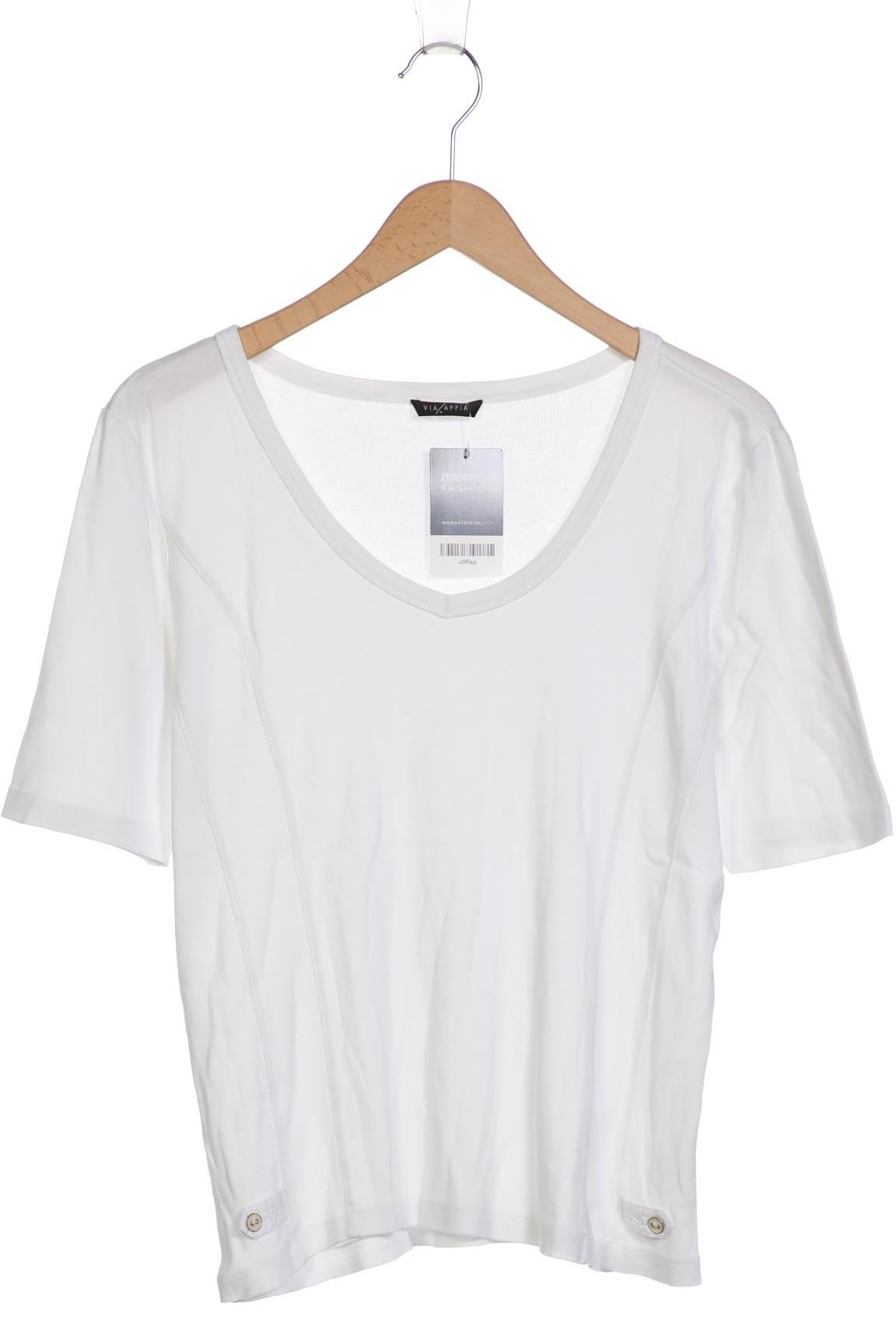 

VIA Appia DUE Damen T-Shirt, weiß, Gr. 42