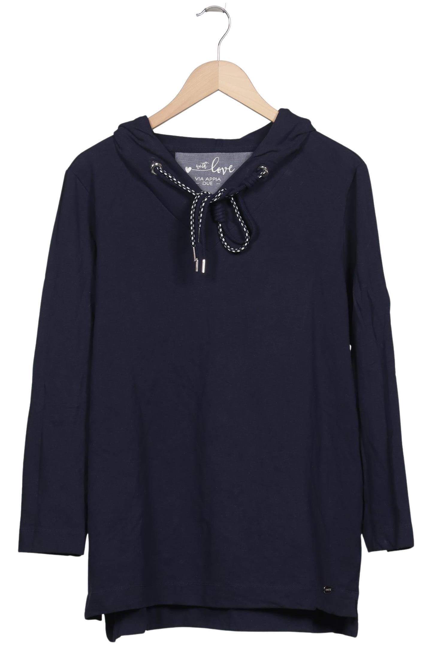

VIA Appia DUE Damen Kapuzenpullover, marineblau, Gr. 50