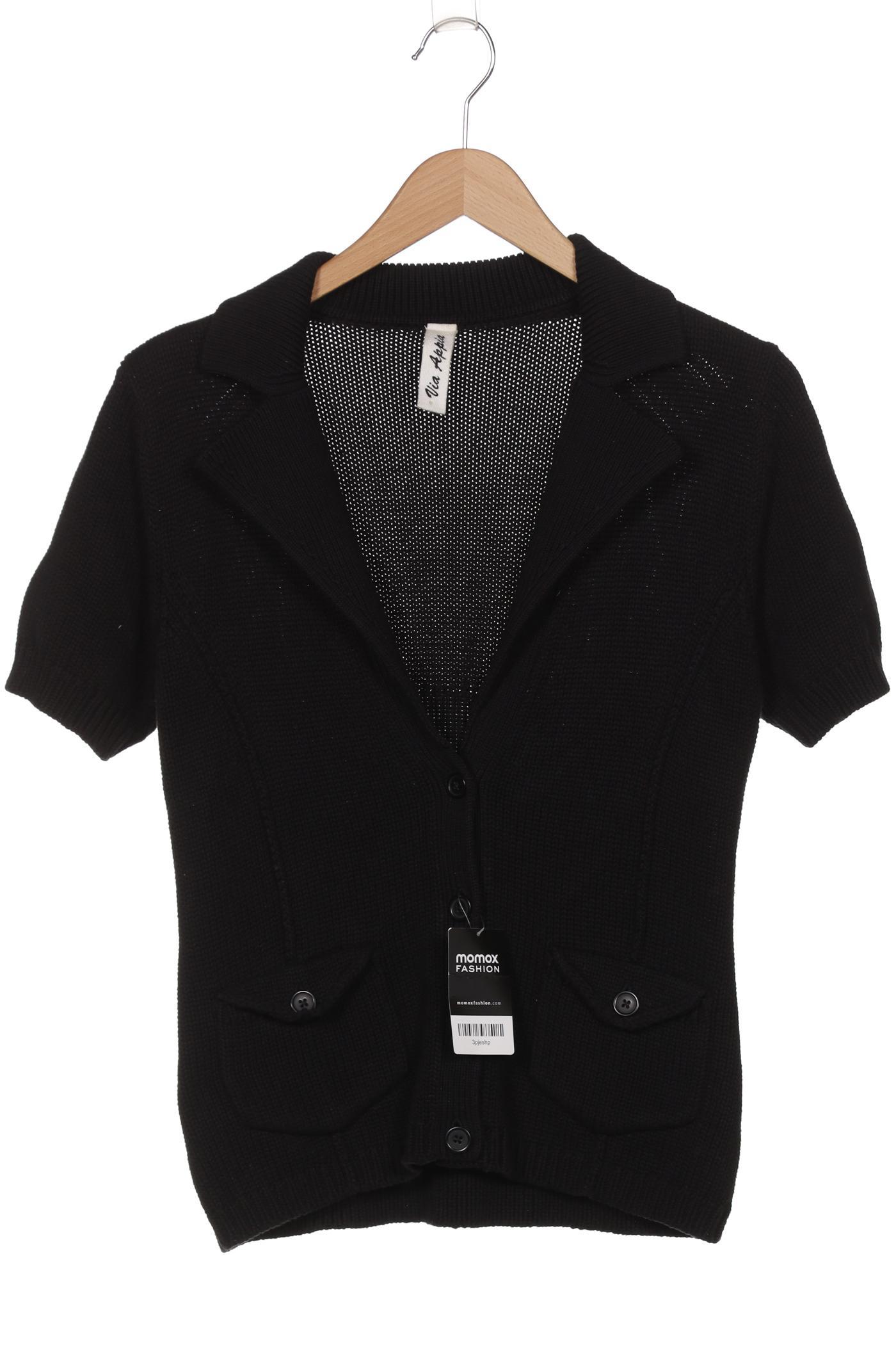 

VIA Appia DUE Damen Strickjacke, schwarz, Gr. 36