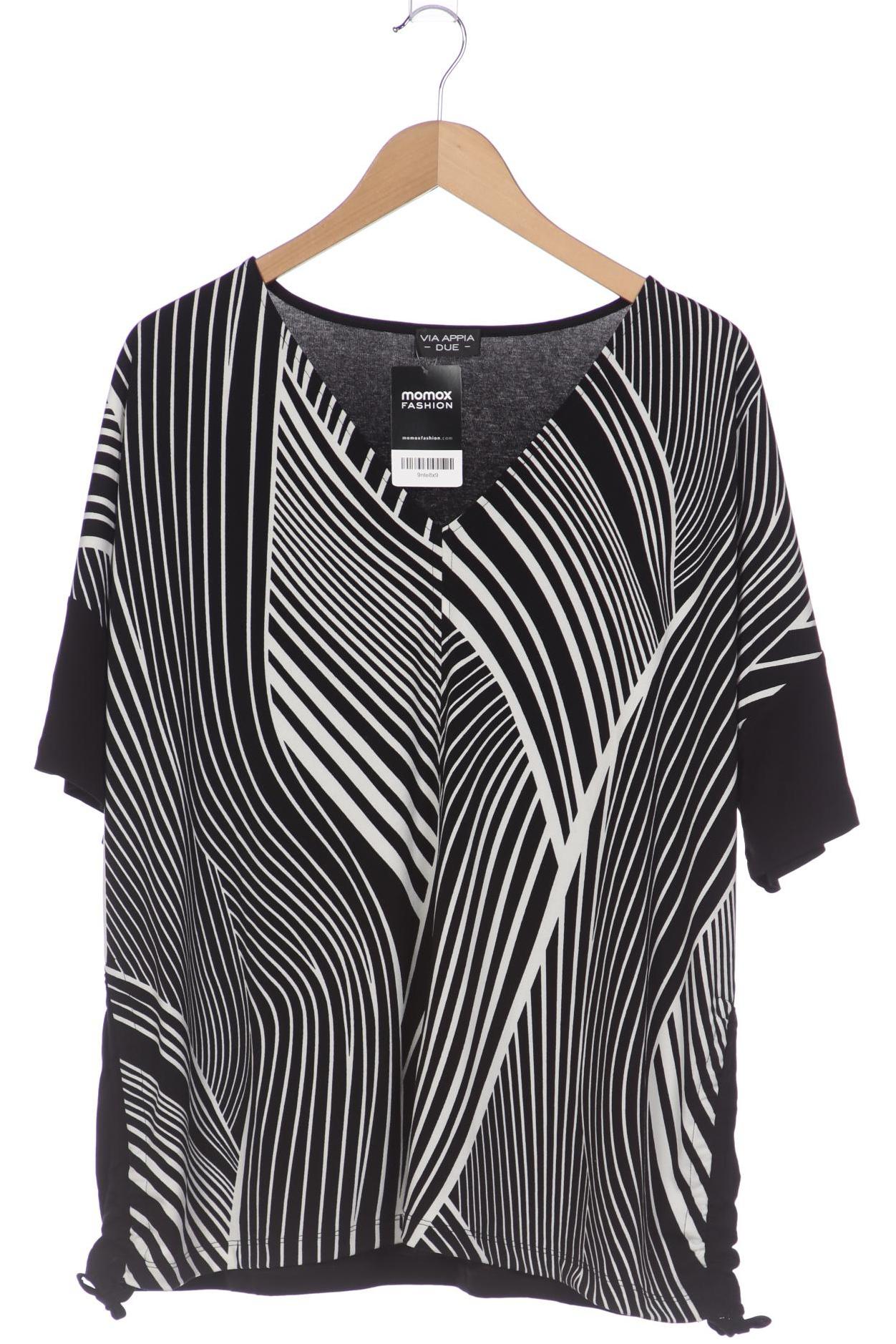 

VIA Appia DUE Damen T-Shirt, schwarz, Gr. 46
