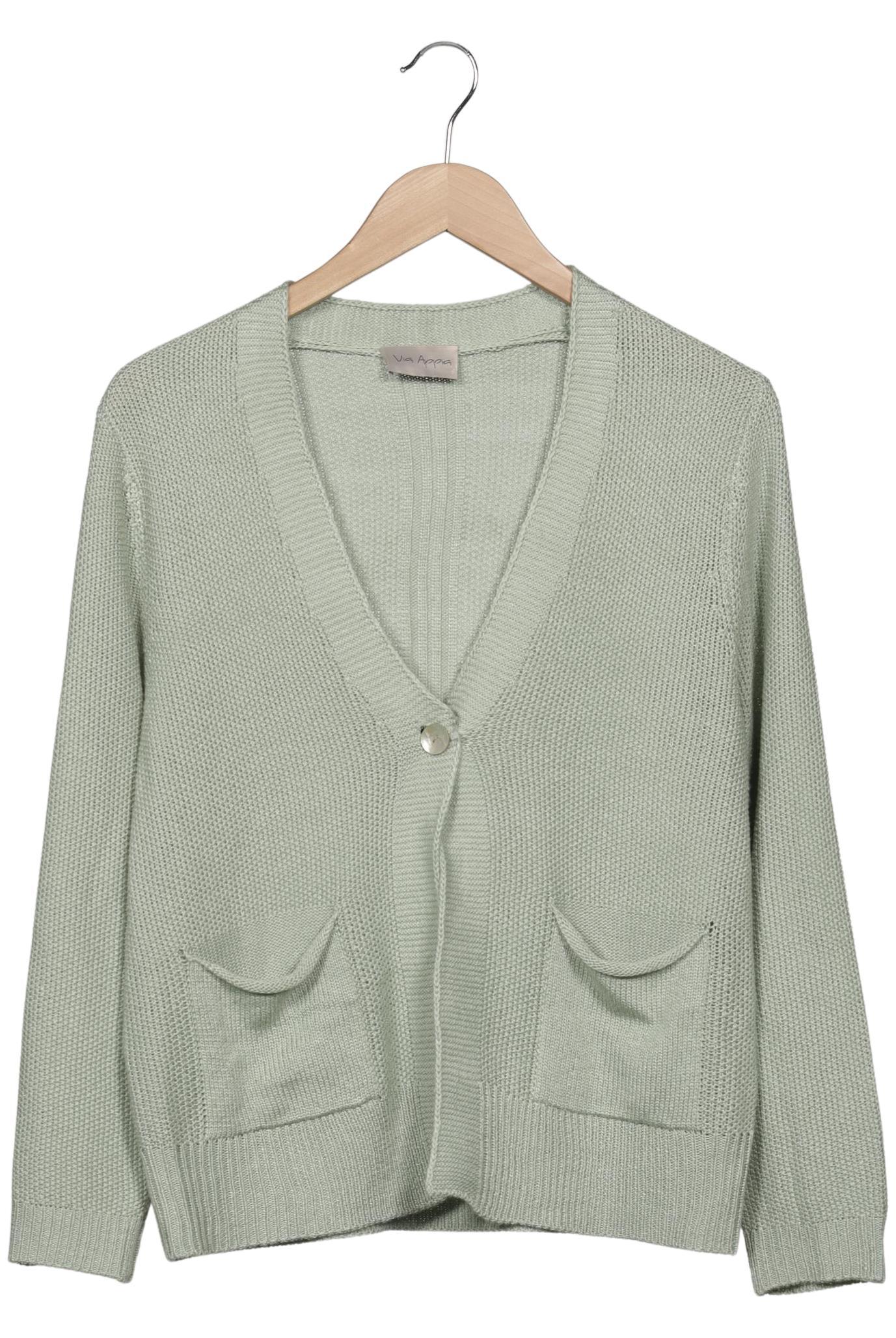 

VIA Appia DUE Damen Strickjacke, hellgrün, Gr. 38