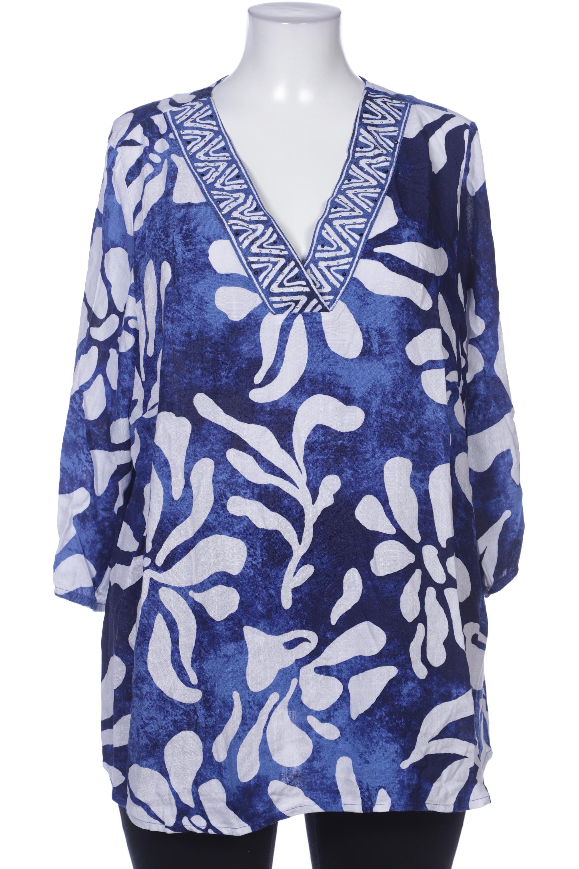

VIA Appia DUE Damen Bluse, blau, Gr. 44