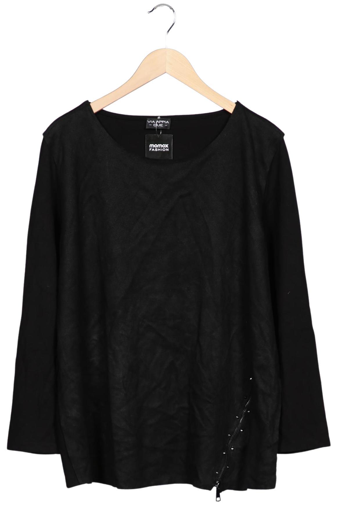 

VIA Appia DUE Damen Sweatshirt, schwarz, Gr. 48