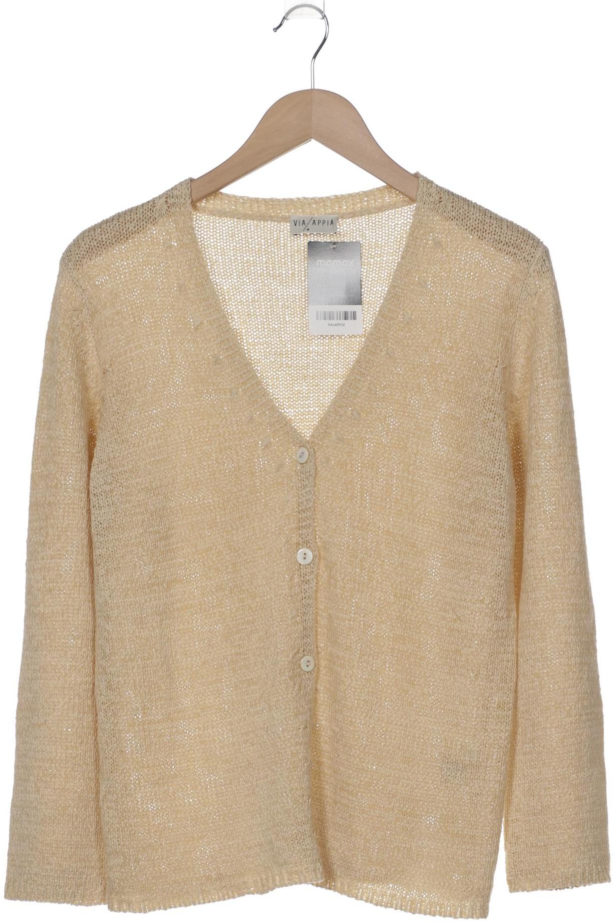 

VIA Appia DUE Damen Strickjacke, beige, Gr. 42