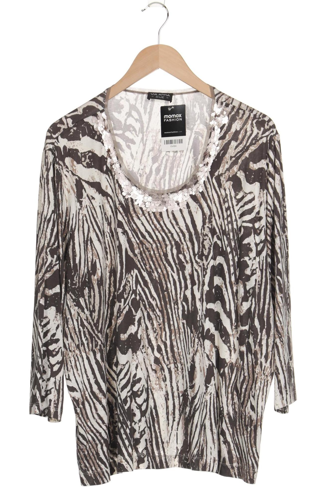 

VIA Appia DUE Damen Langarmshirt, beige, Gr. 46