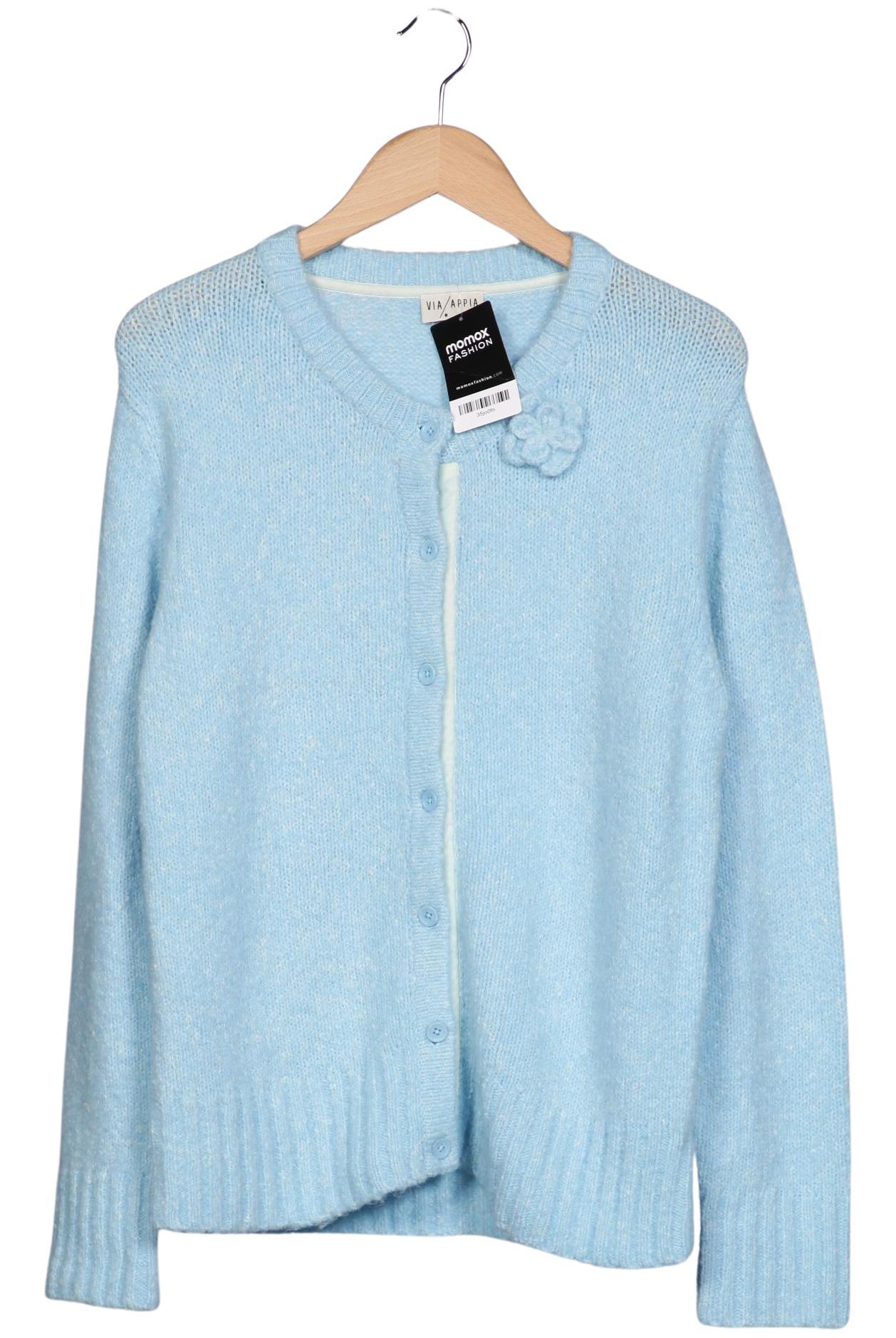 

VIA Appia DUE Damen Strickjacke, hellblau, Gr. 42