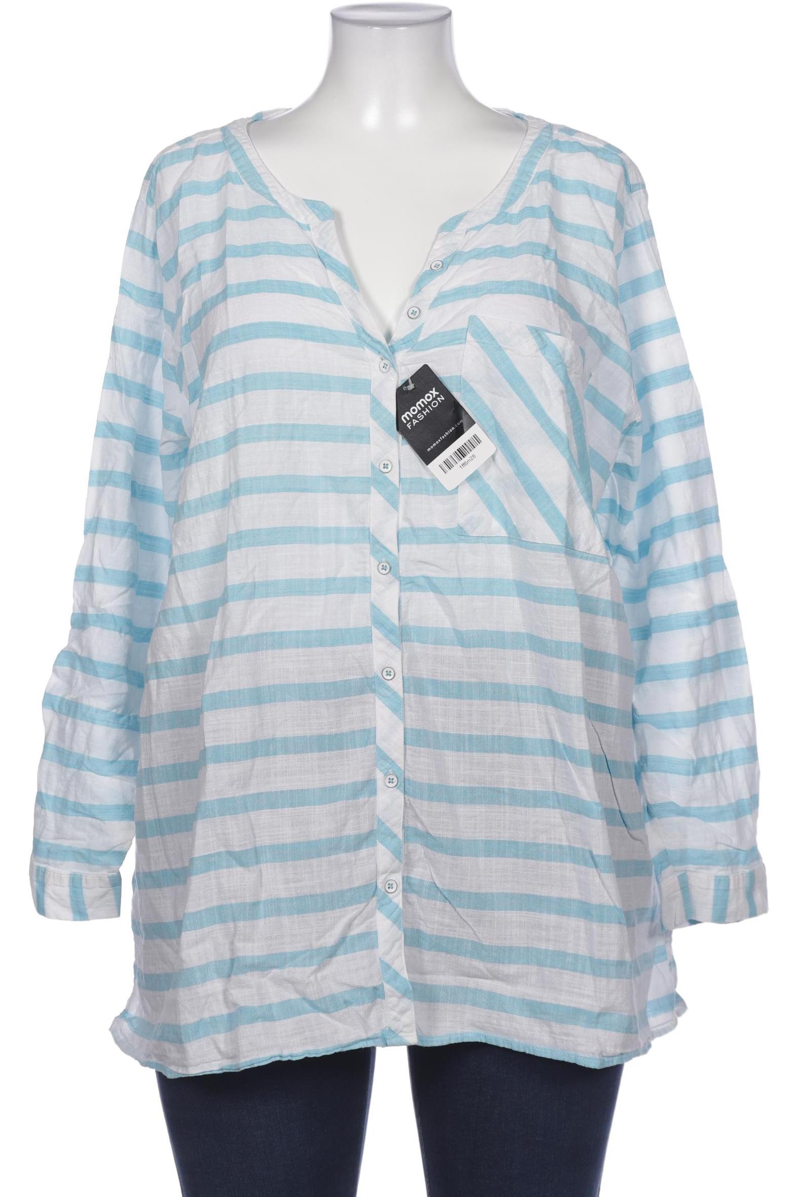 

VIA Appia DUE Damen Bluse, hellblau, Gr. 52