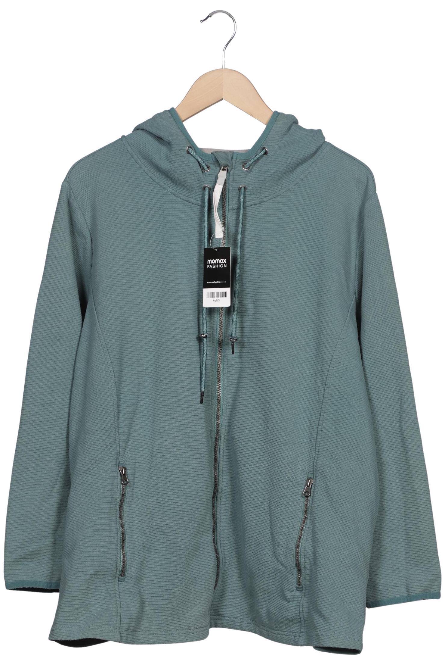 

VIA Appia DUE Damen Kapuzenpullover, türkis, Gr. 50