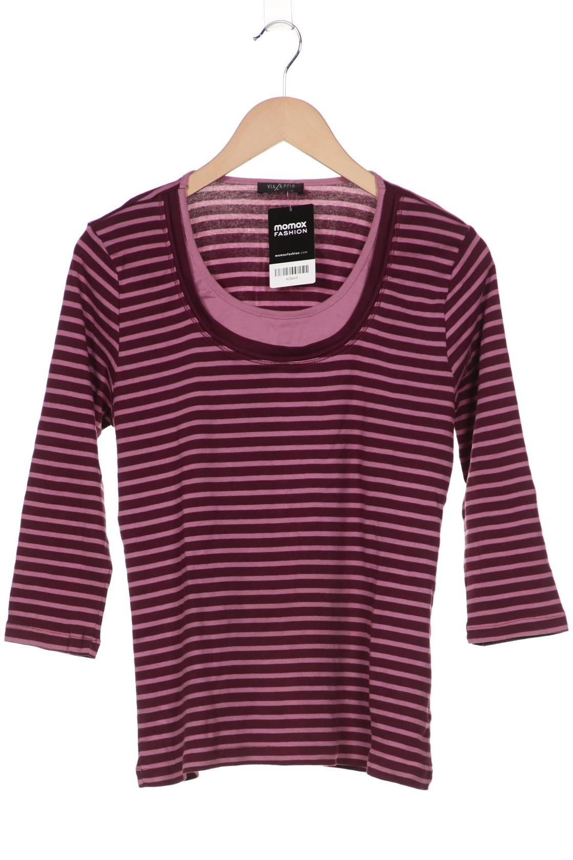 

VIA APPIA DUE Damen Langarmshirt, bordeaux