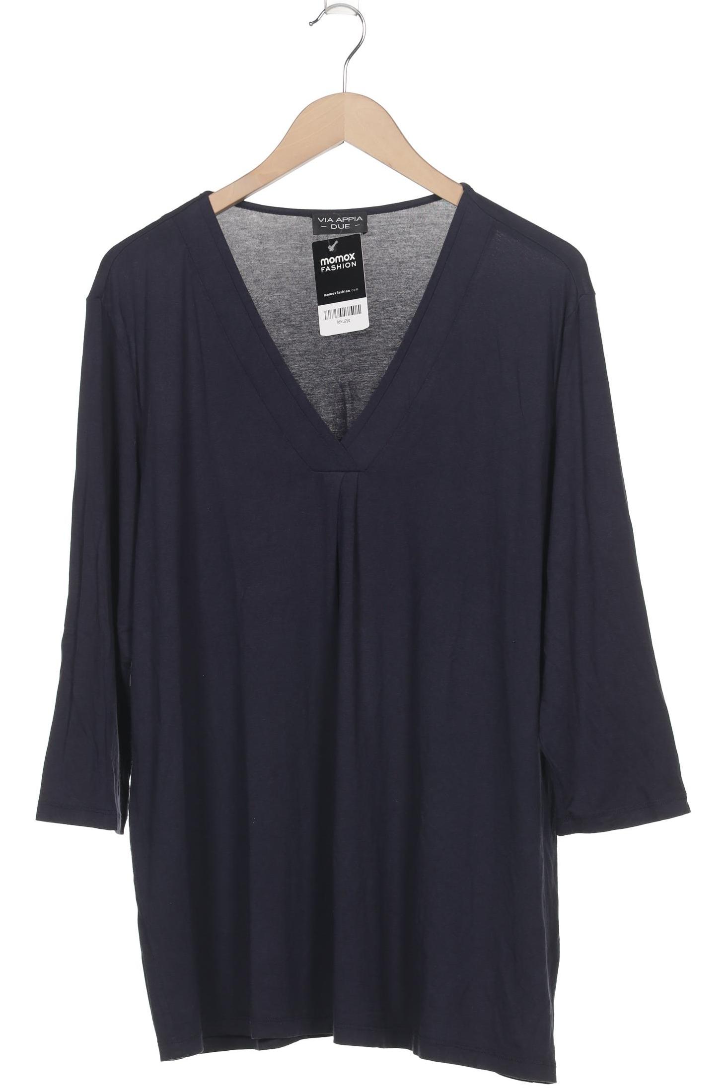 

VIA Appia DUE Damen Langarmshirt, marineblau, Gr. 46
