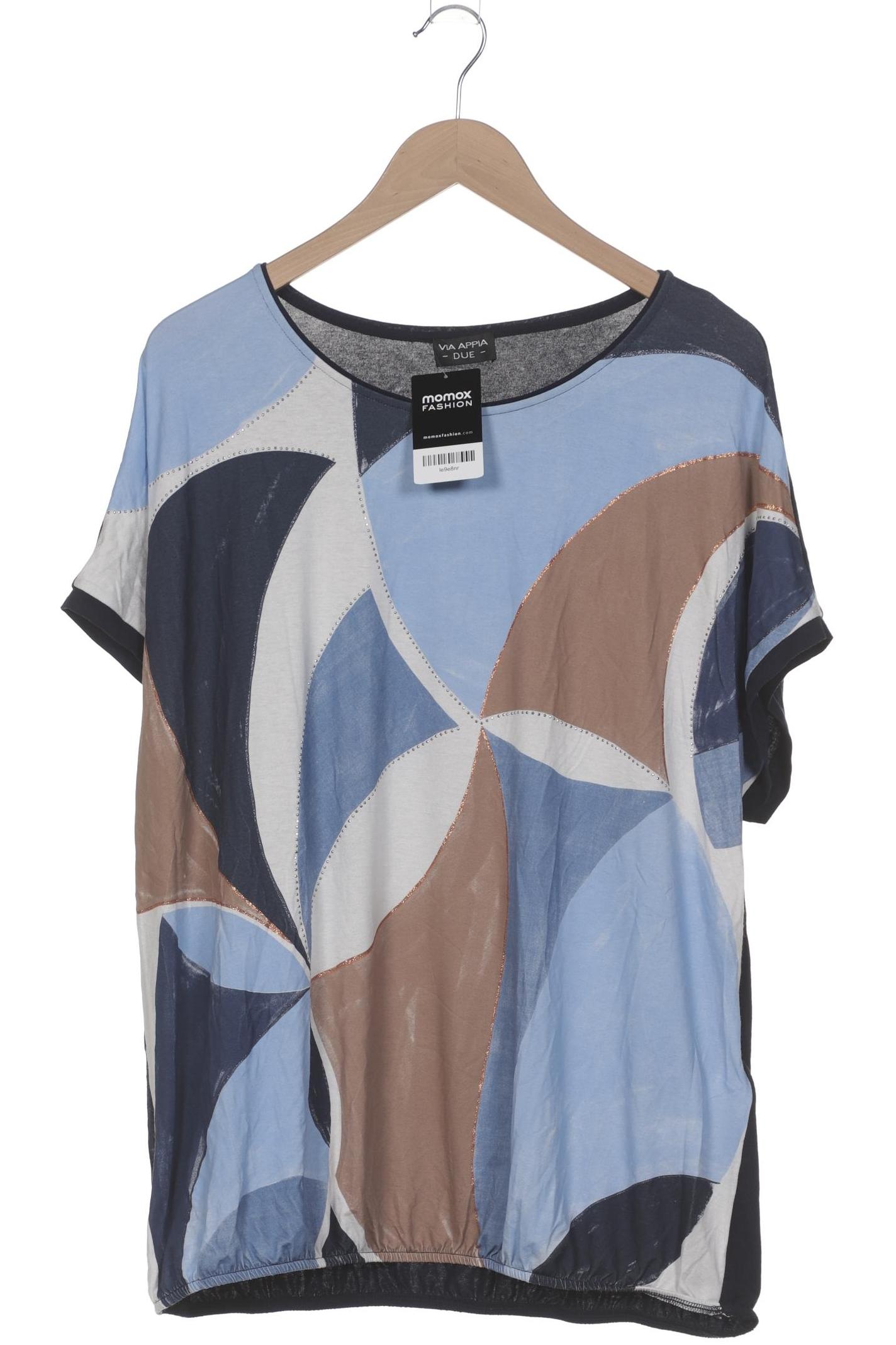 

VIA Appia DUE Damen T-Shirt, blau, Gr. 44
