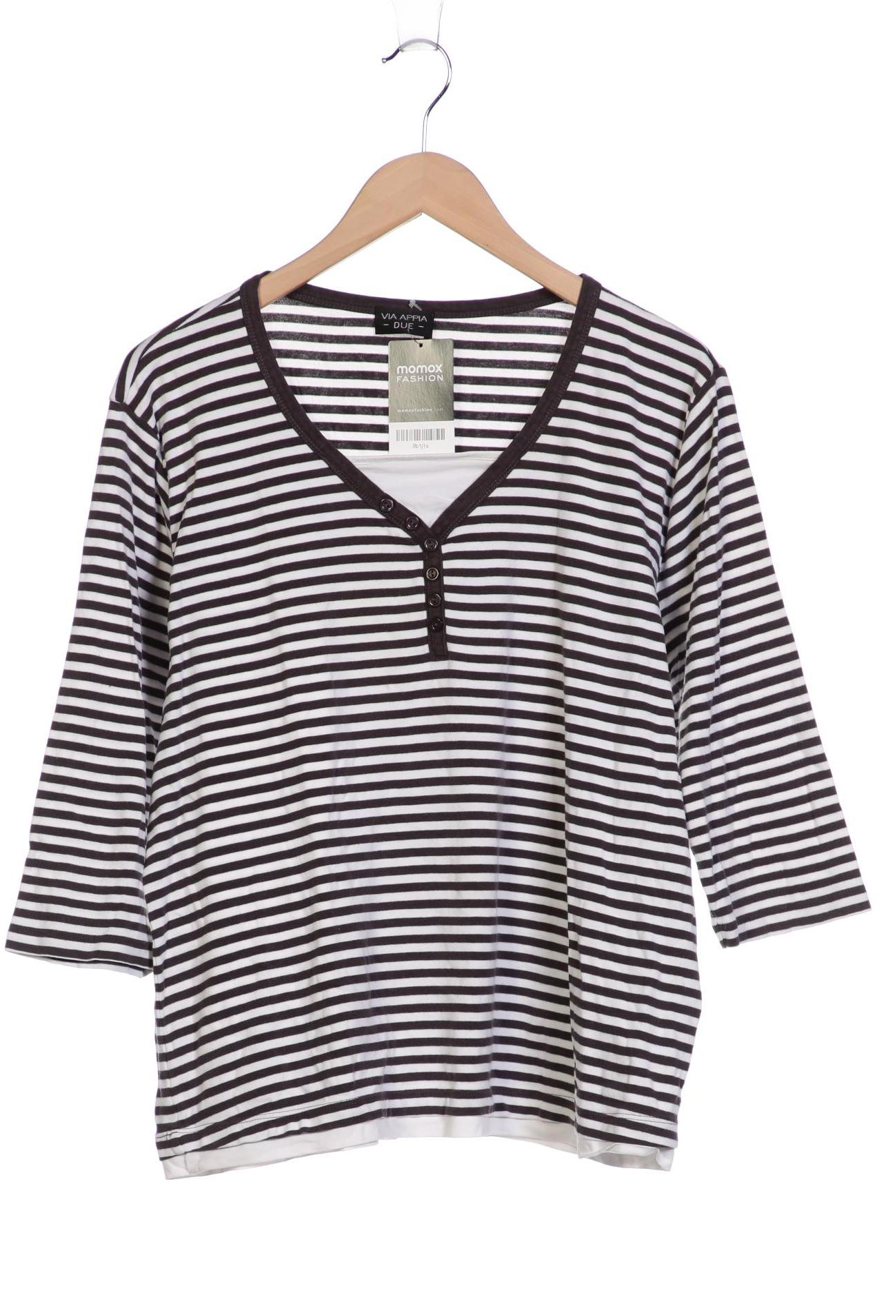 

VIA Appia DUE Damen Langarmshirt, grau, Gr. 48
