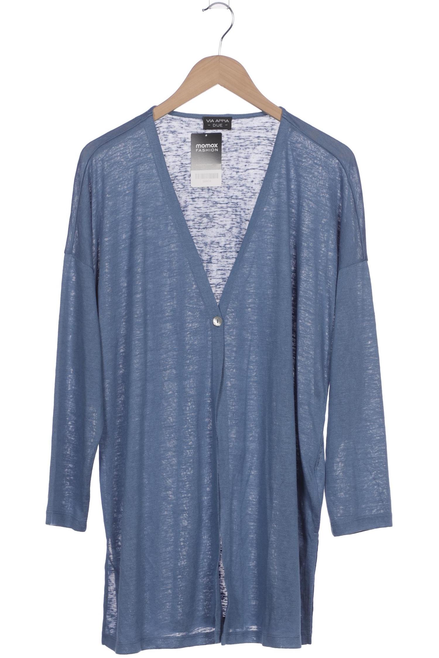 

VIA Appia DUE Damen Strickjacke, hellblau, Gr. 46