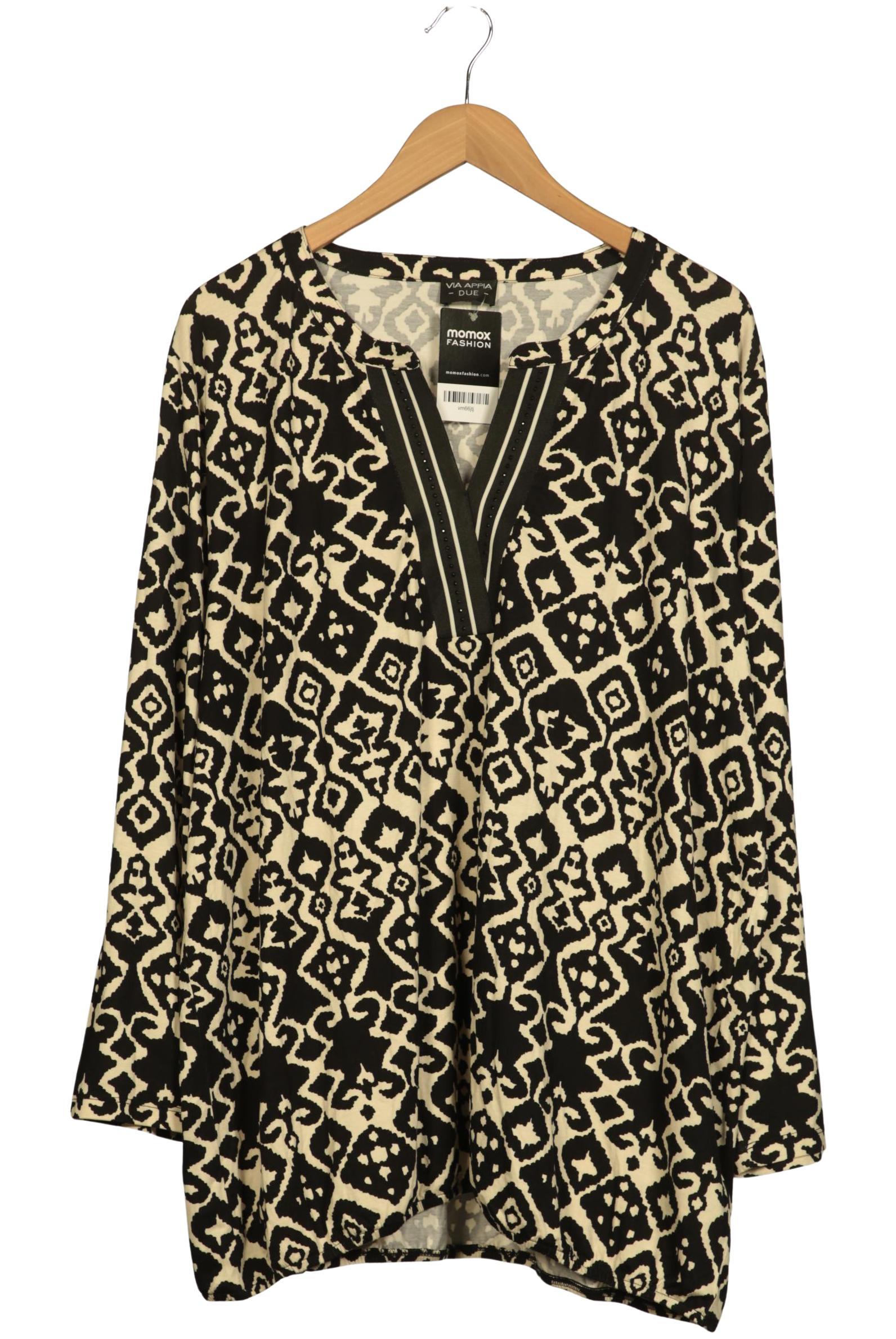 

VIA Appia DUE Damen Langarmshirt, mehrfarbig, Gr. 50