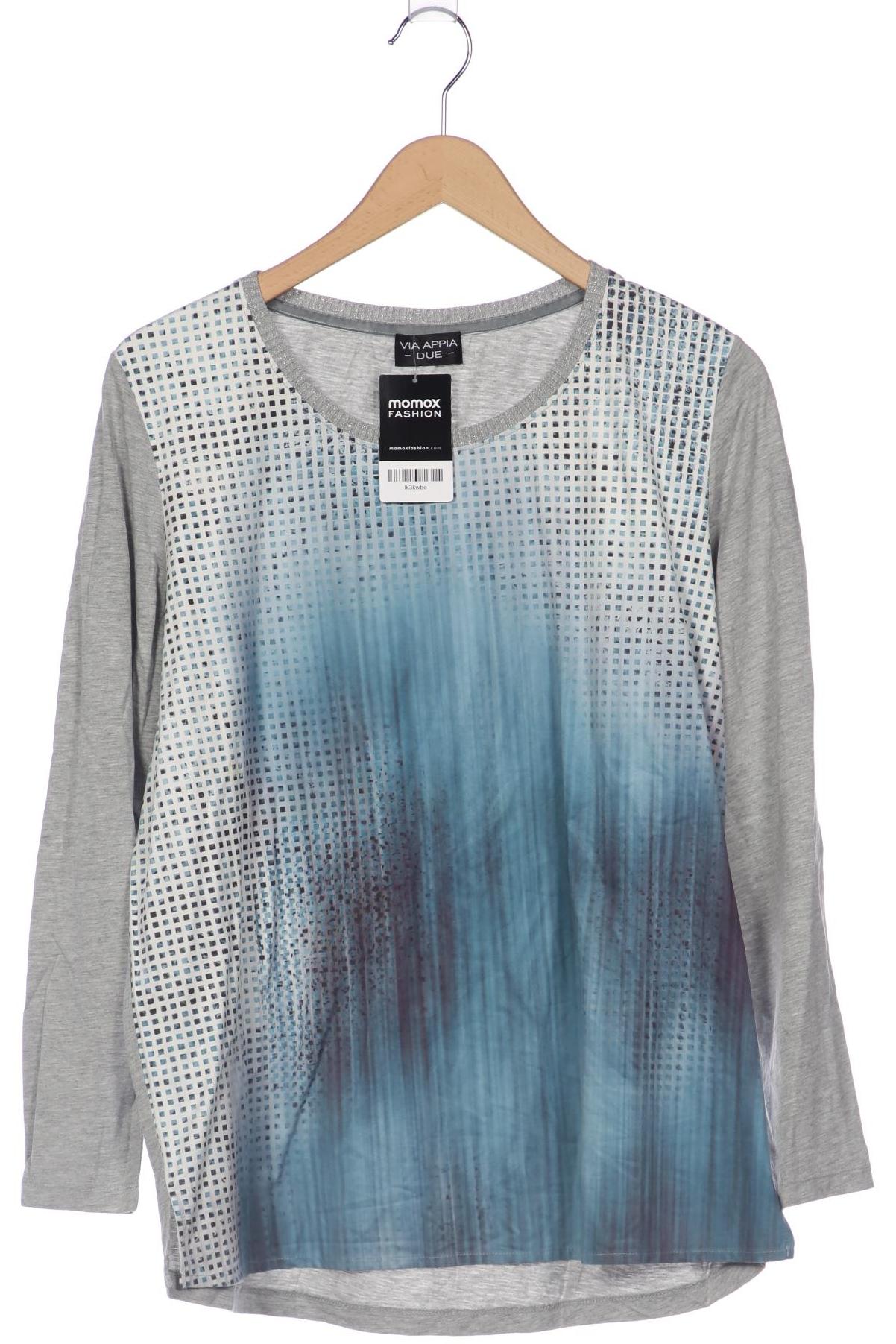 

VIA Appia DUE Damen Langarmshirt, grau, Gr. 42