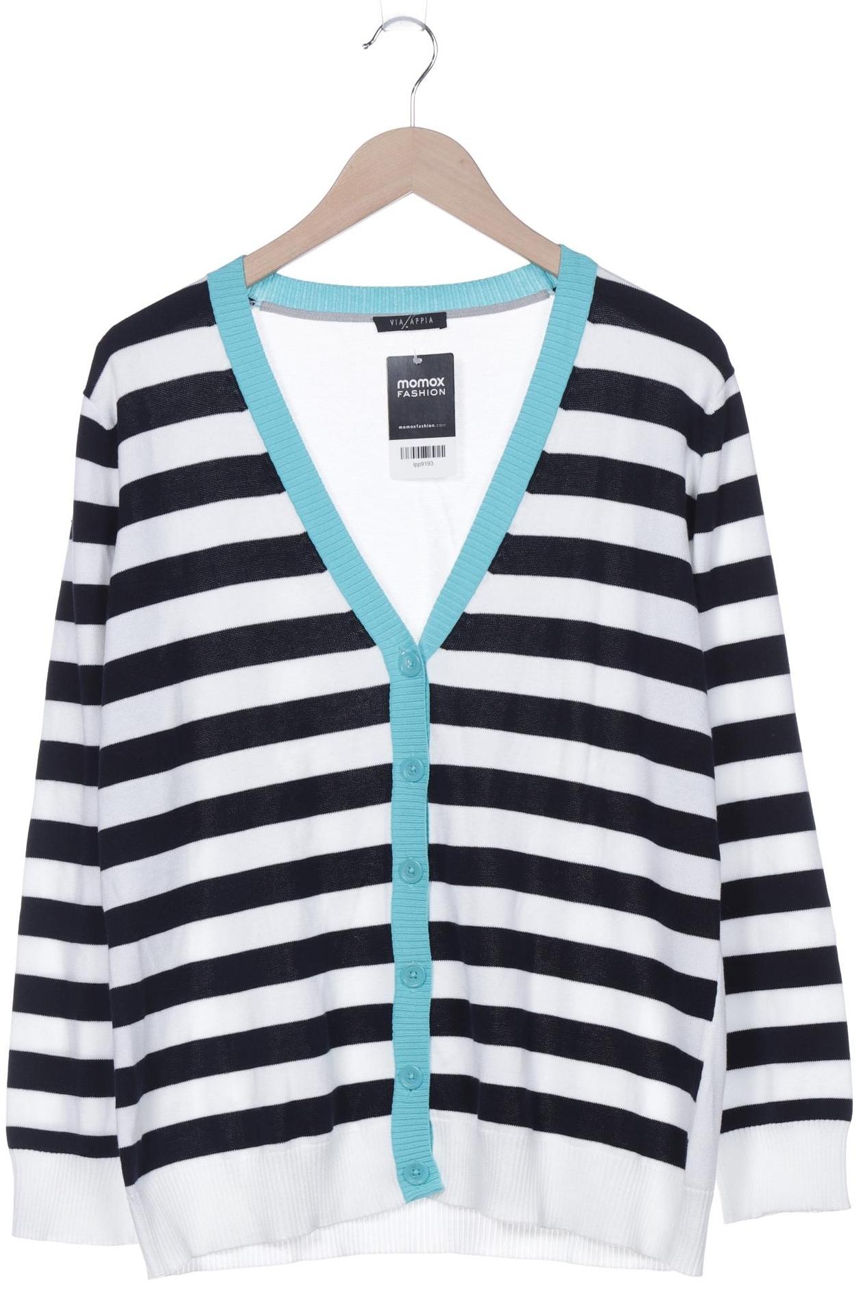 

VIA Appia DUE Damen Strickjacke, weiß, Gr. 46