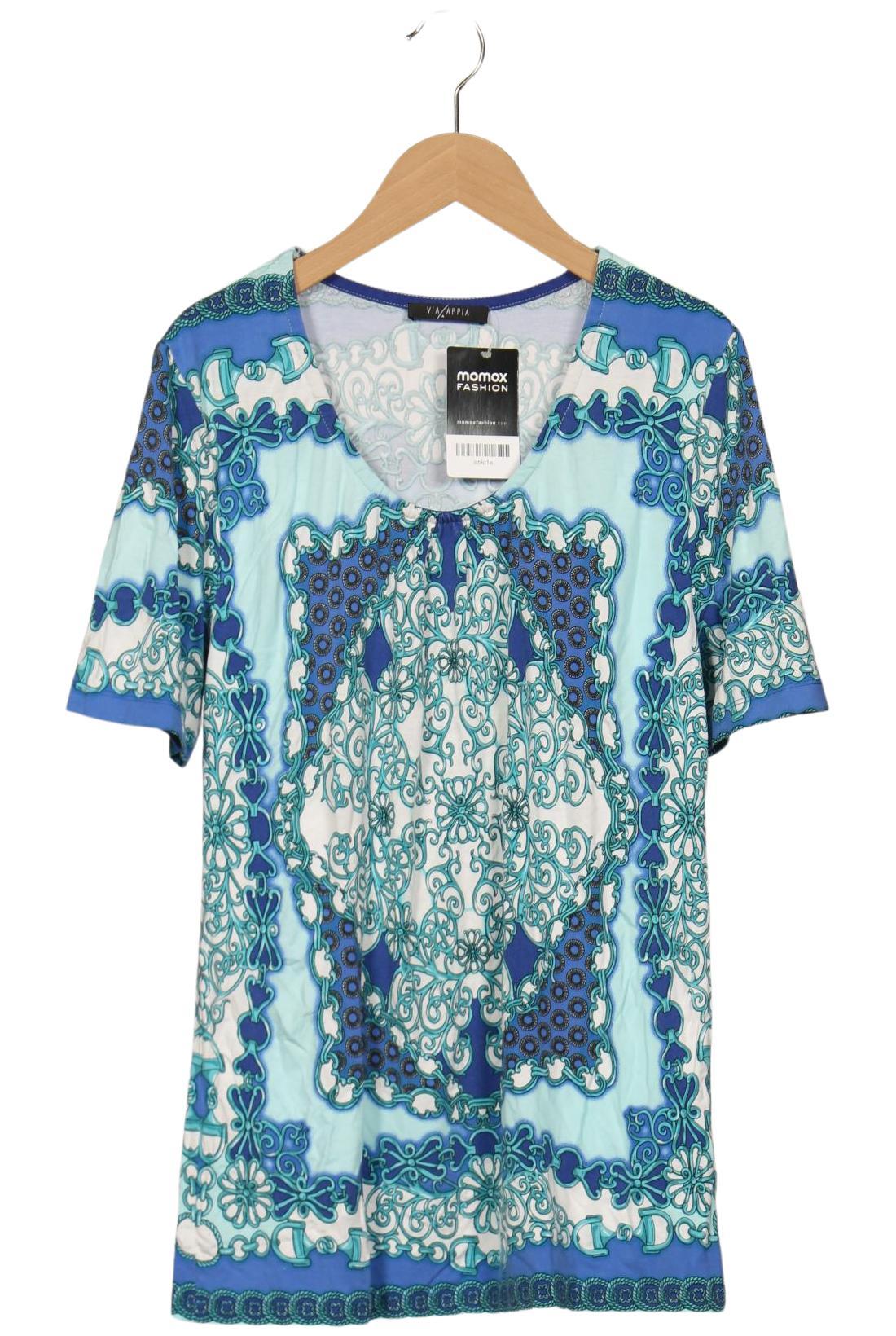 

VIA Appia DUE Damen T-Shirt, hellblau, Gr. 40