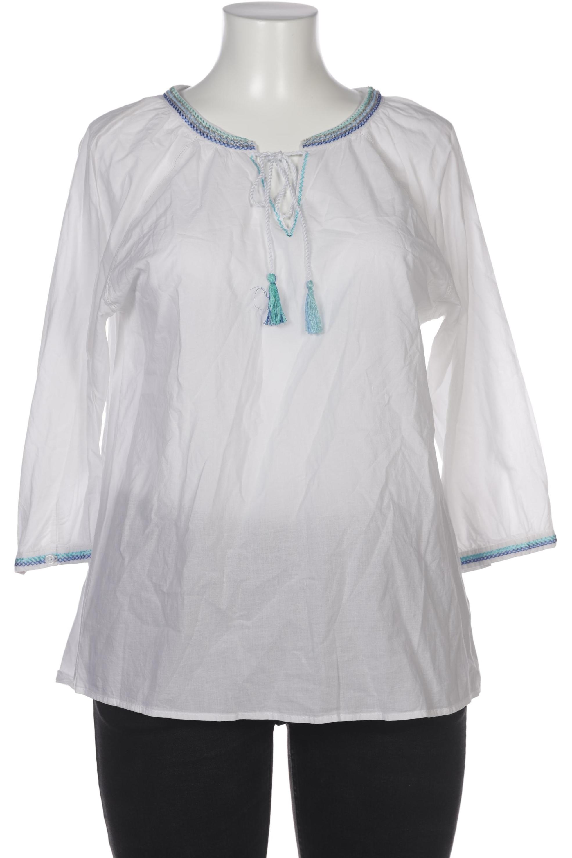 

VIA Appia DUE Damen Bluse, weiß, Gr. 44