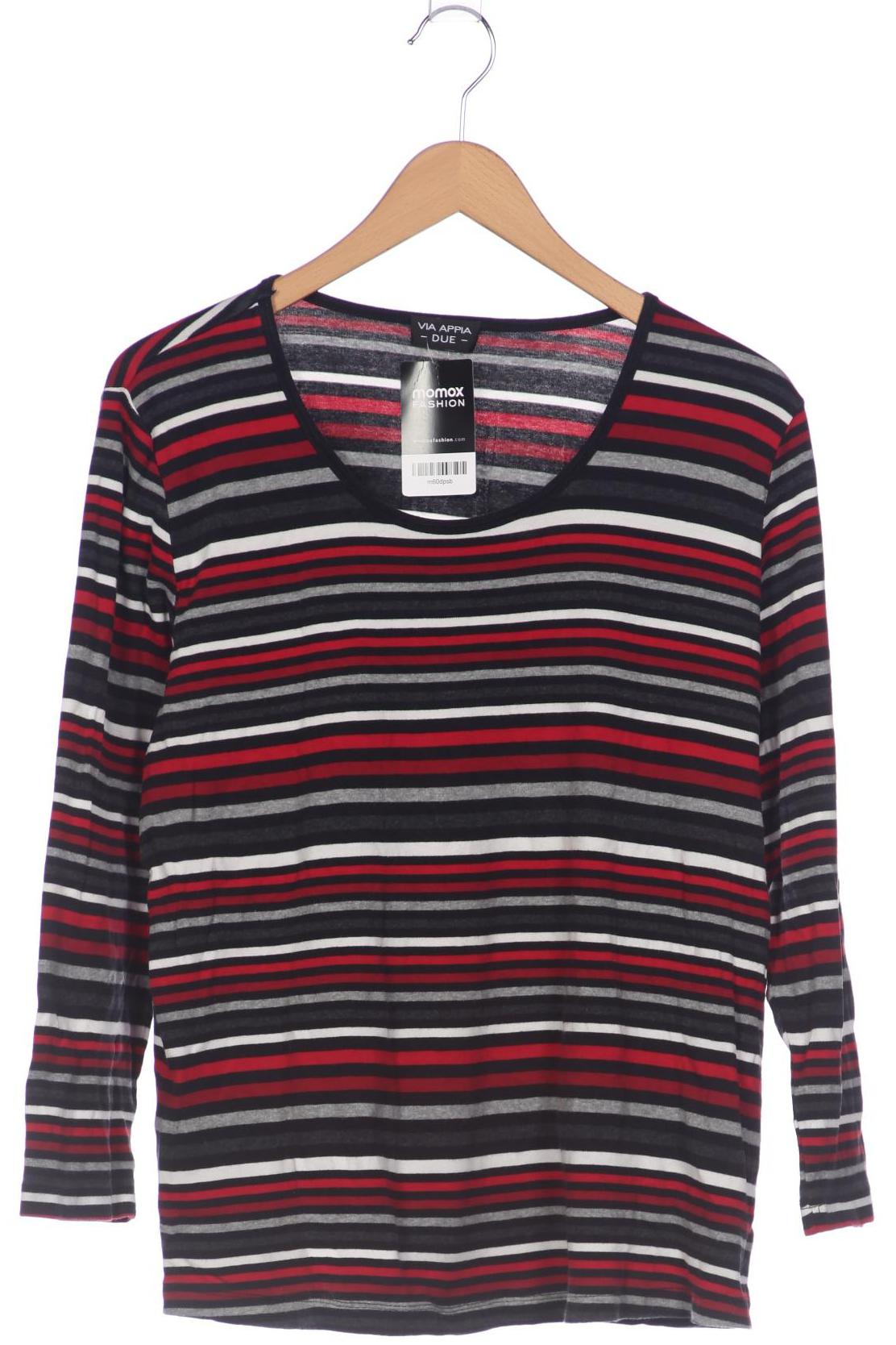 

VIA Appia DUE Damen Langarmshirt, grau, Gr. 48