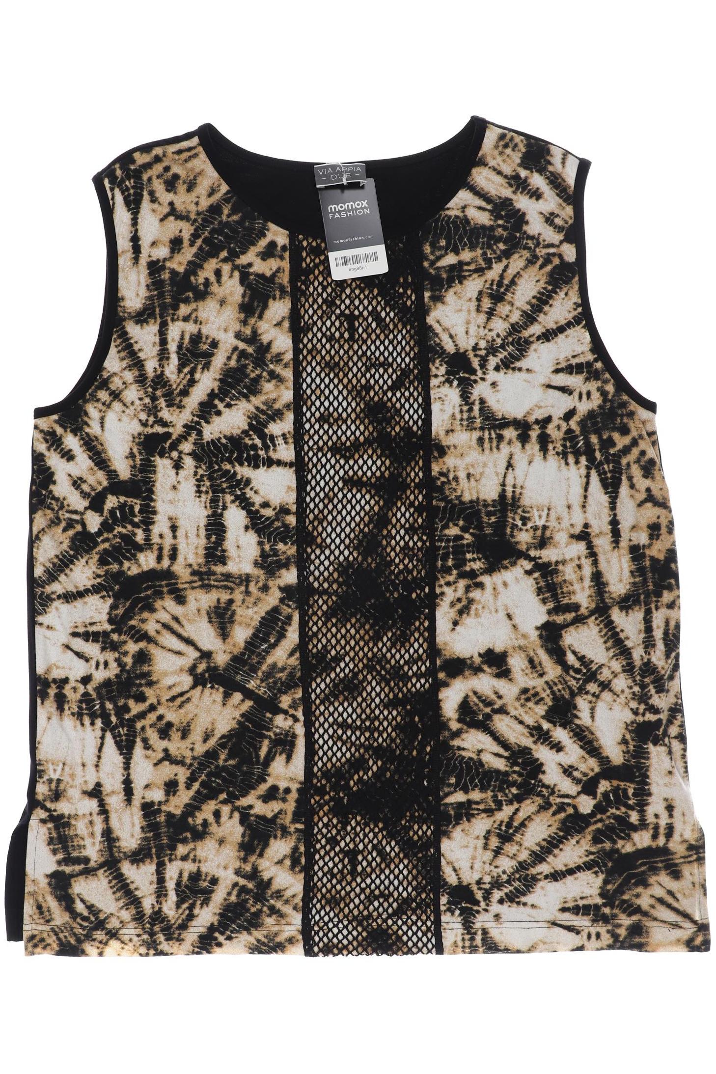 

VIA Appia DUE Damen Top, schwarz, Gr. 46