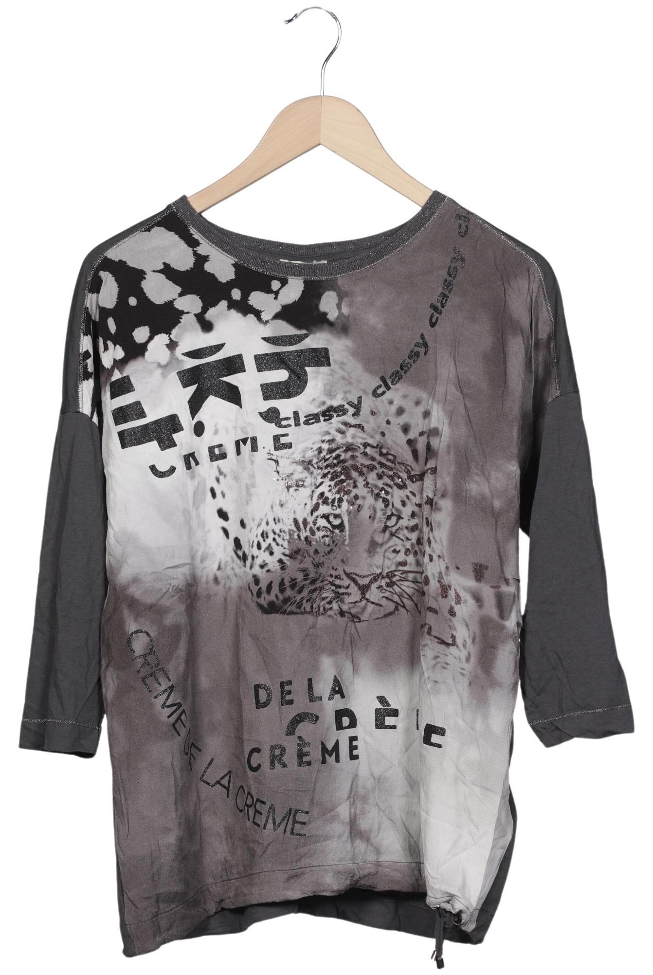 

VIA Appia DUE Damen Langarmshirt, grau, Gr. 42