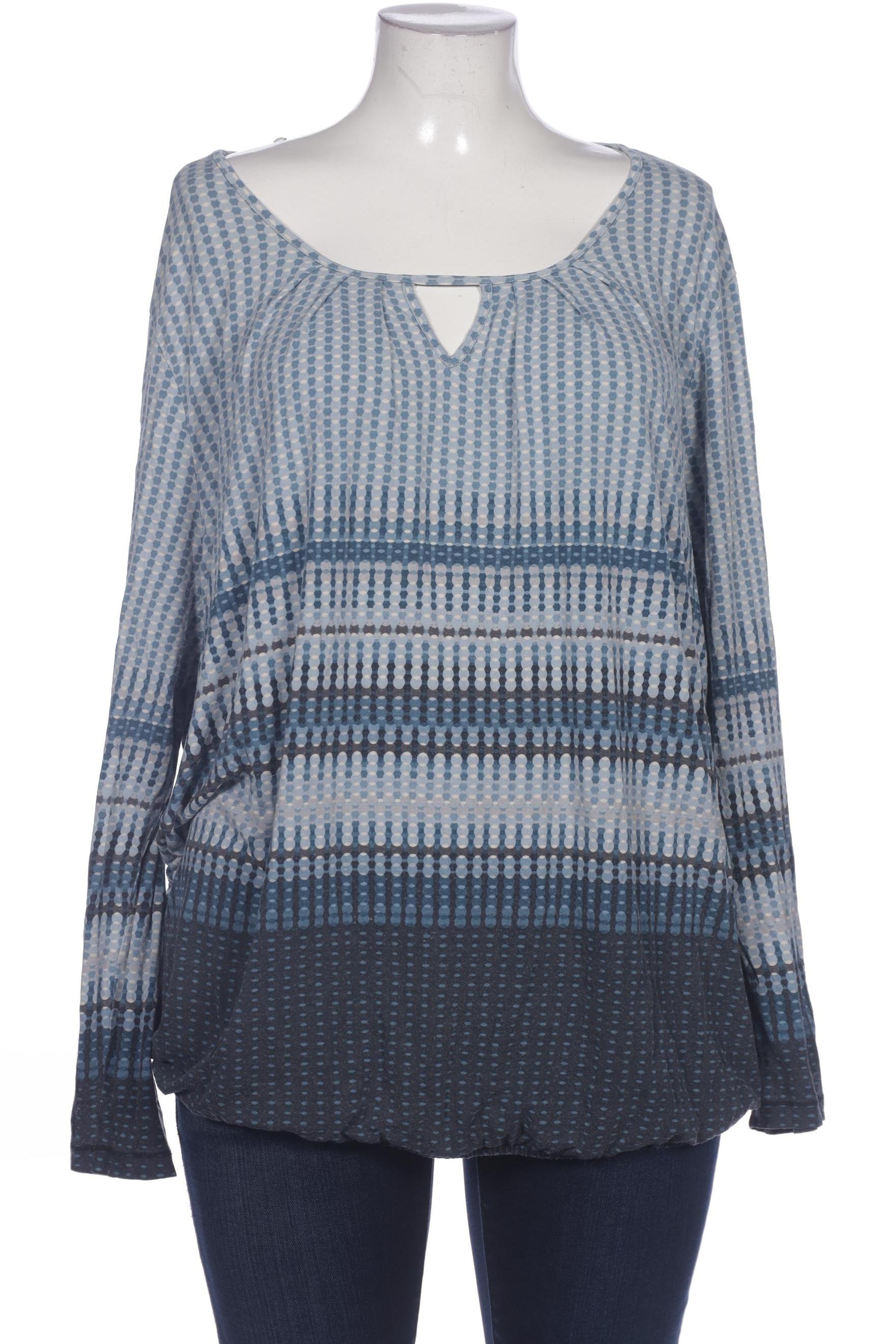 

VIA Appia DUE Damen Langarmshirt, blau, Gr. 50