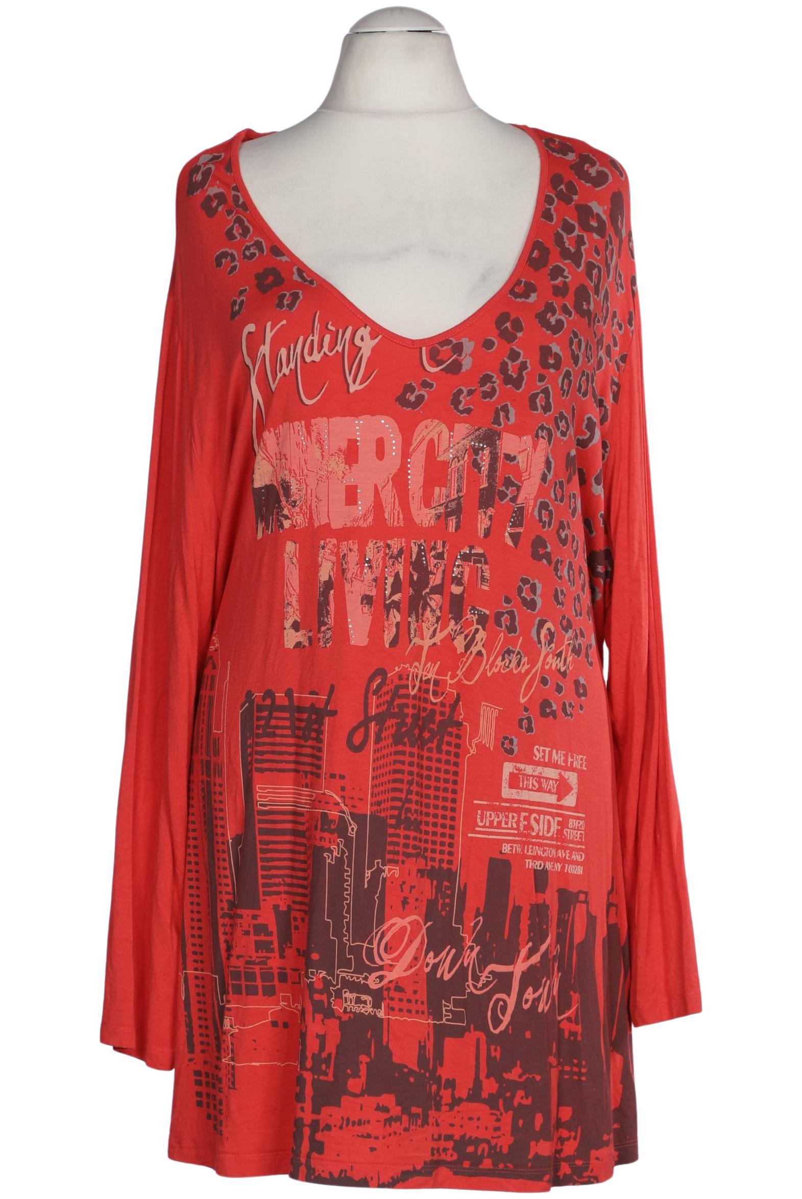 

VIA Appia DUE Damen Langarmshirt, rot, Gr. 54