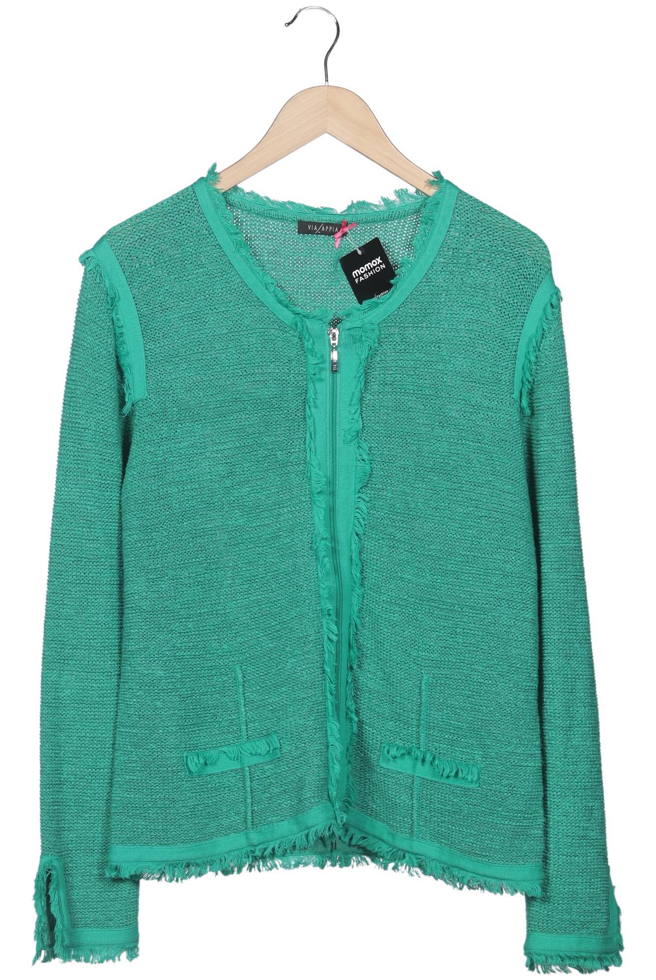 

VIA Appia DUE Damen Strickjacke, grün, Gr. 44
