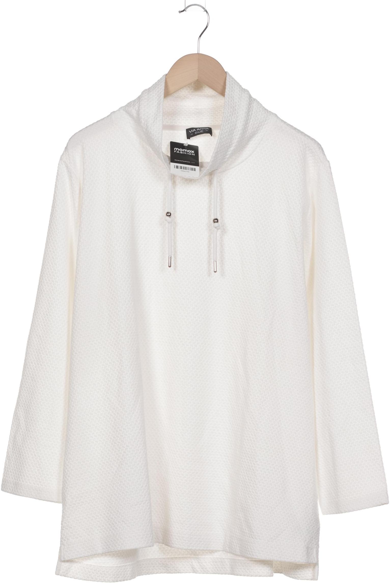 

VIA Appia DUE Damen Sweatshirt, weiß, Gr. 50