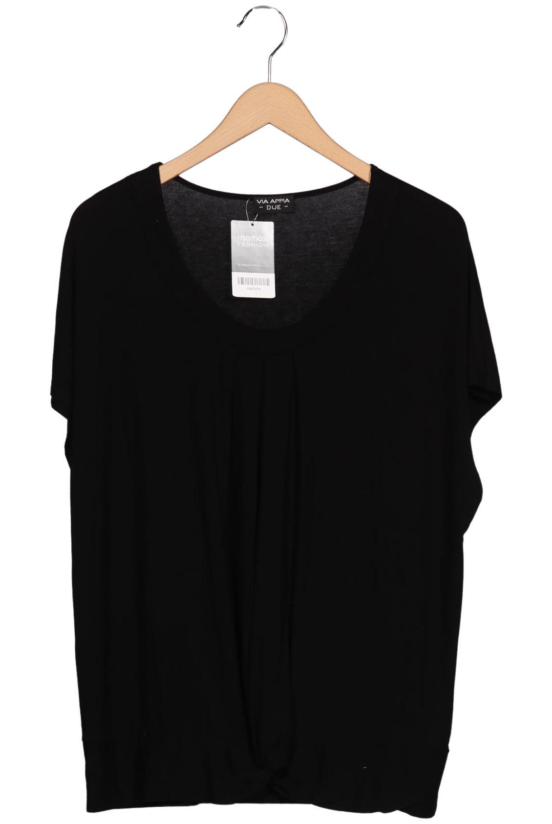 

VIA Appia DUE Damen T-Shirt, schwarz, Gr. 44