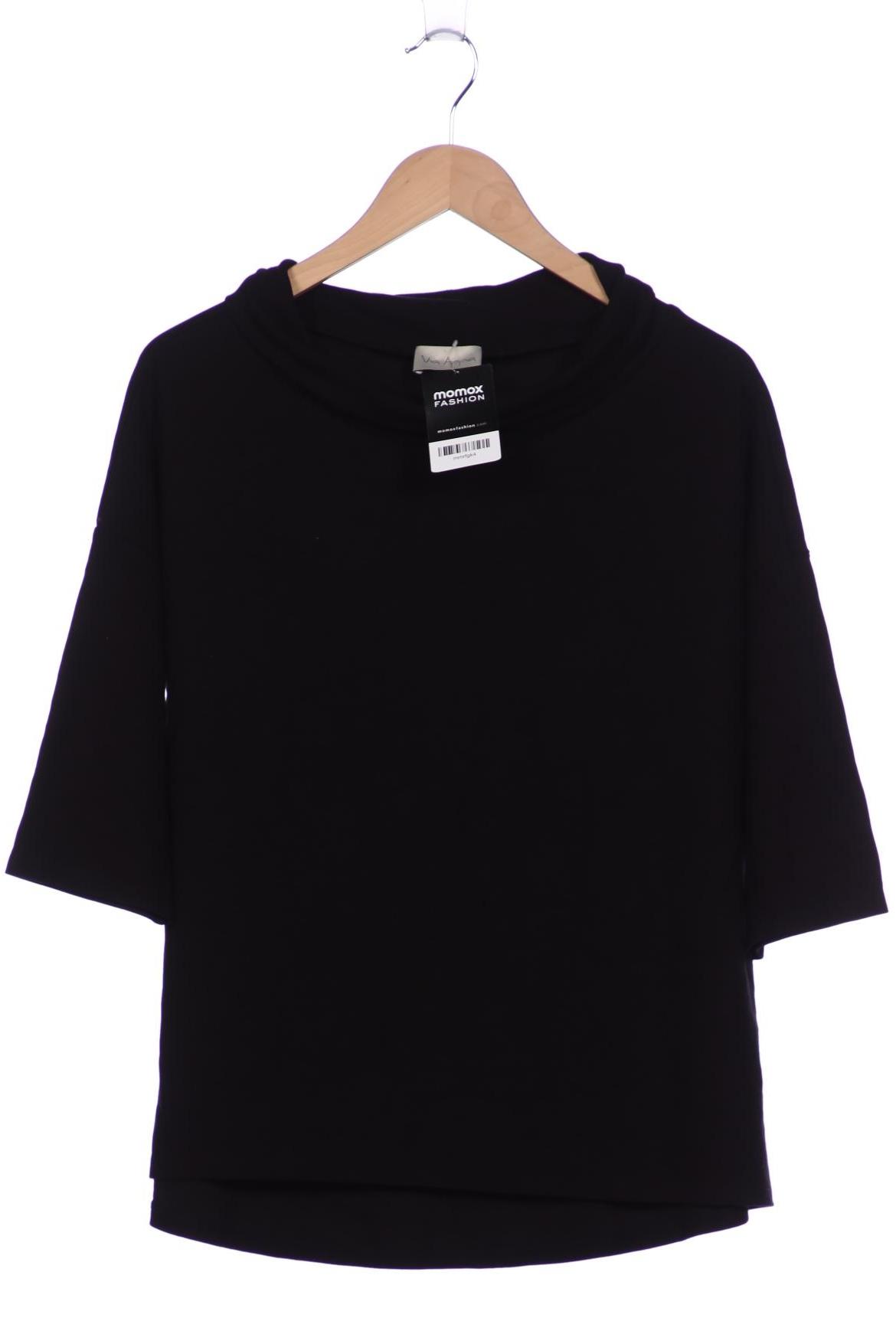 

VIA Appia DUE Damen Langarmshirt, schwarz, Gr. 42