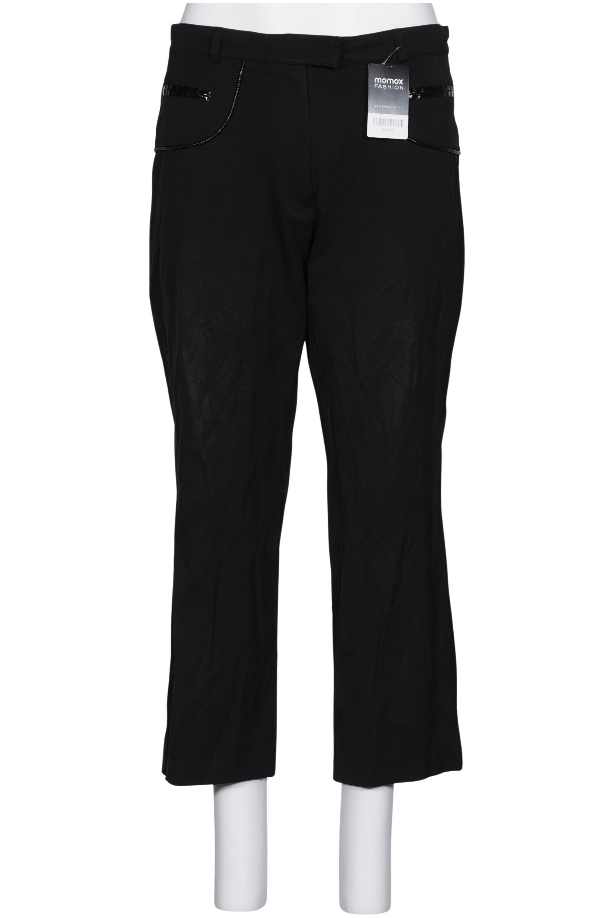 

VIA Appia DUE Damen Stoffhose, schwarz, Gr. 46