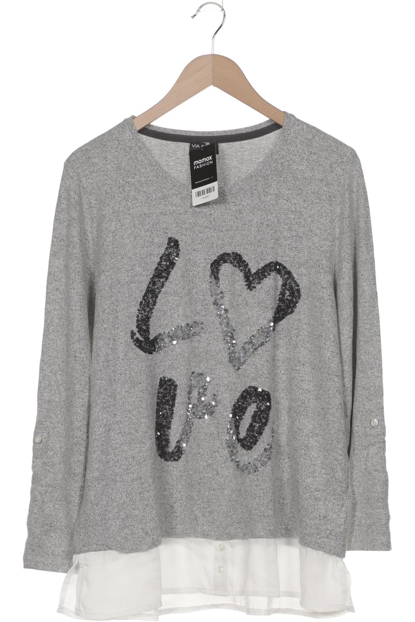 

VIA Appia DUE Damen Pullover, grau, Gr. 44