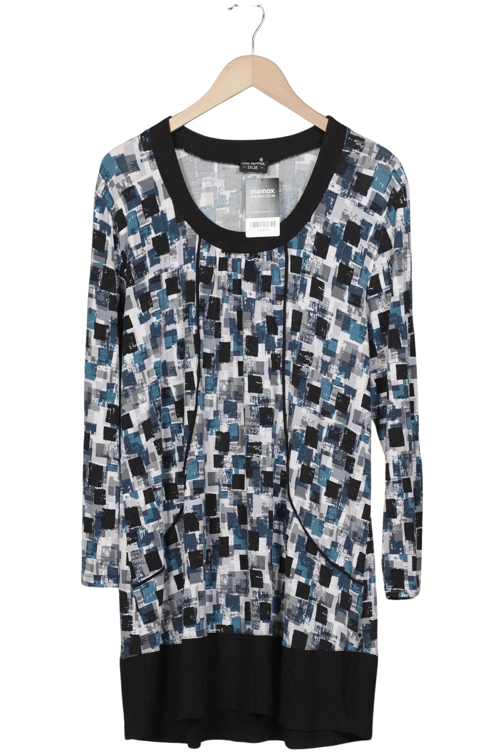 

VIA Appia DUE Damen Langarmshirt, schwarz, Gr. 48