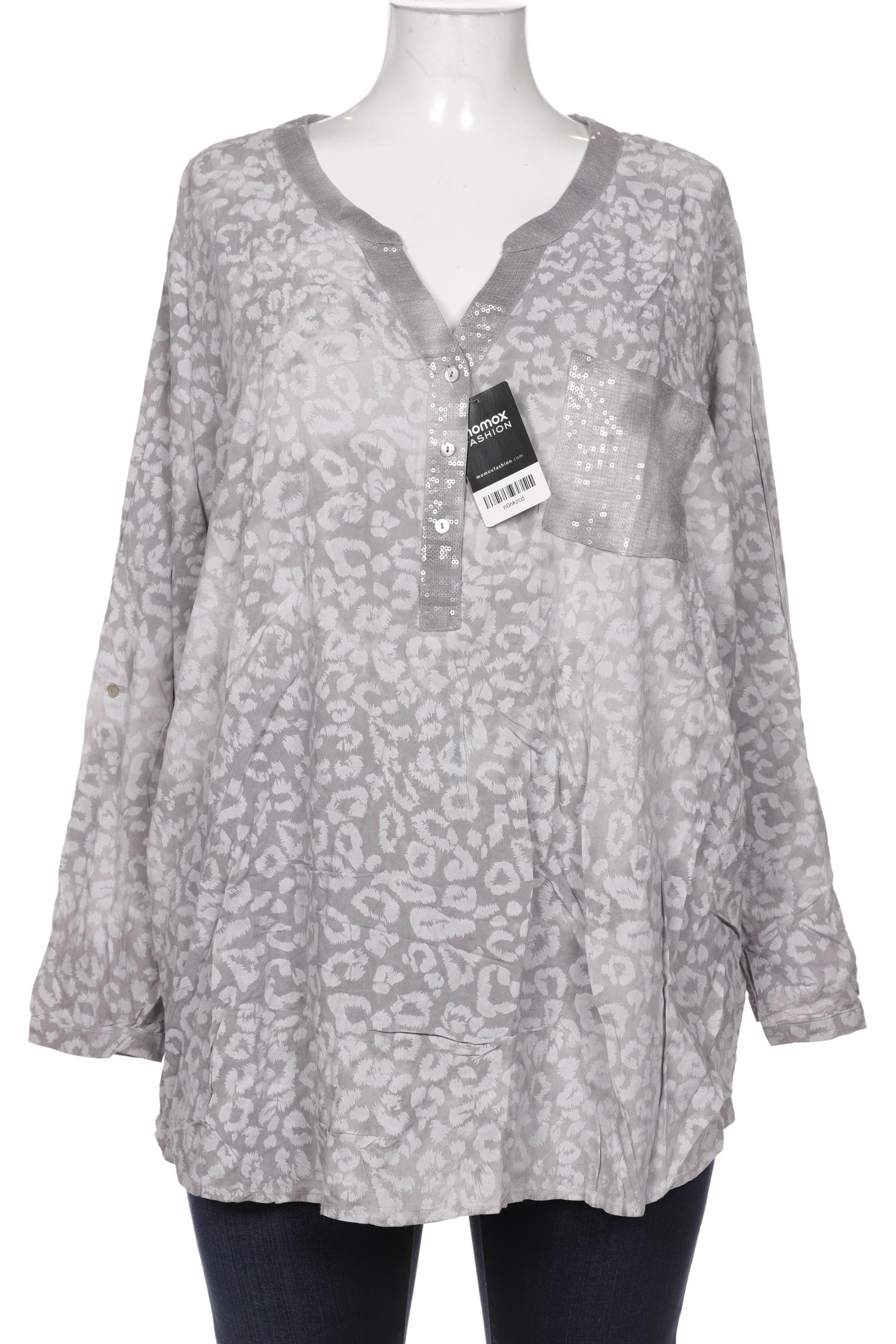 

VIA Appia DUE Damen Bluse, grau, Gr. 52
