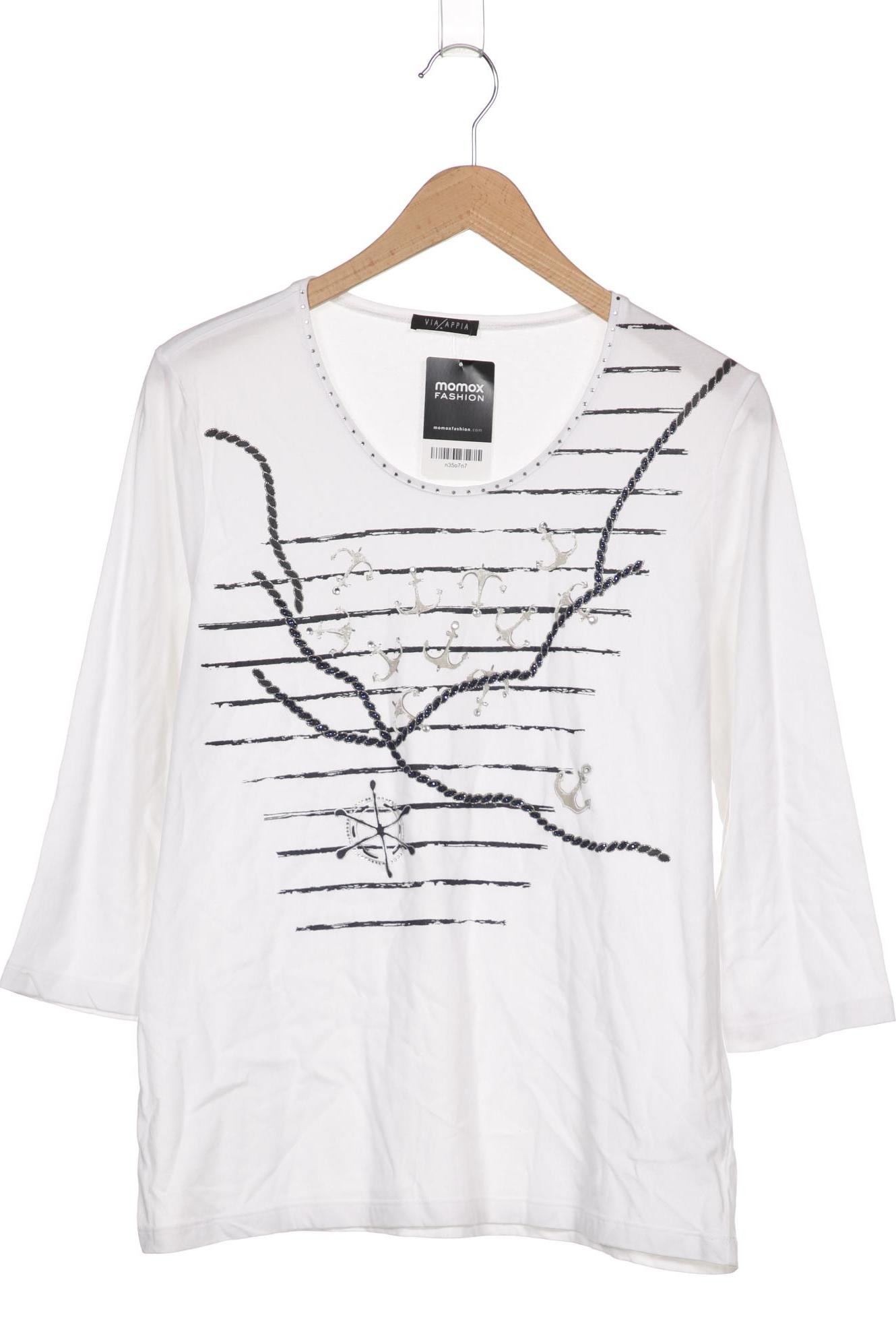 

VIA APPIA DUE Damen Langarmshirt, weiß