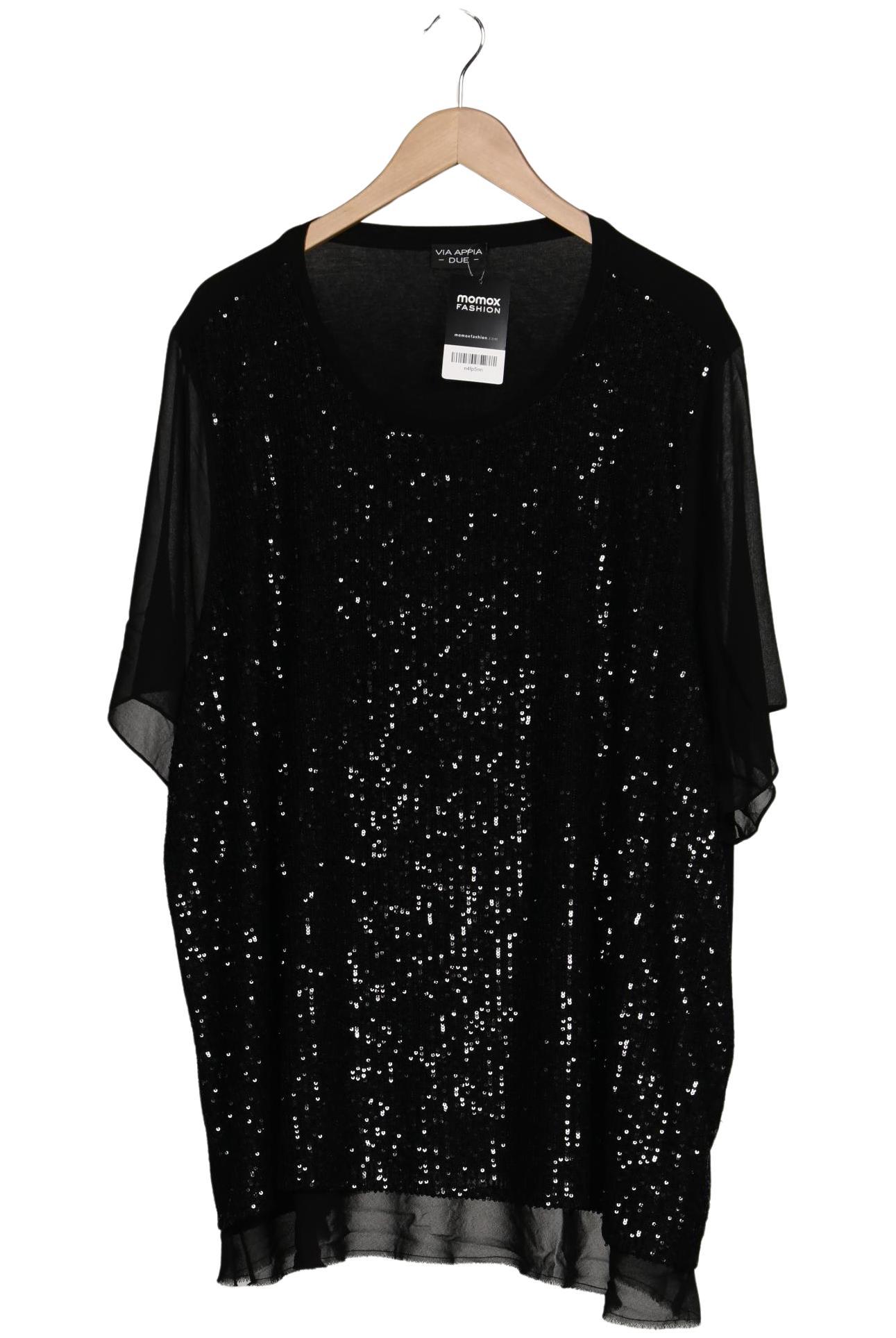 

VIA Appia DUE Damen T-Shirt, schwarz, Gr. 52