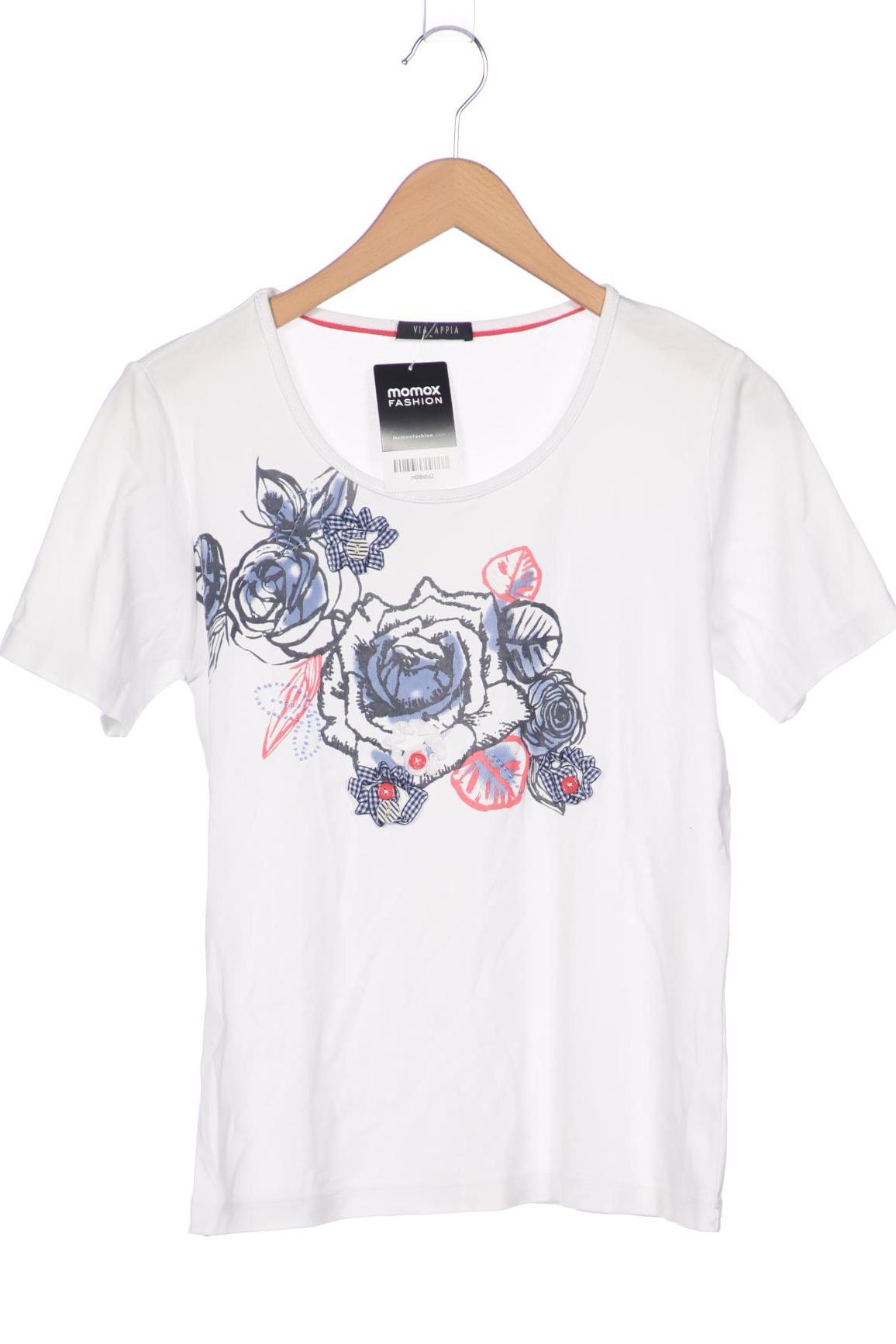 

VIA Appia DUE Damen T-Shirt, weiß, Gr. 38