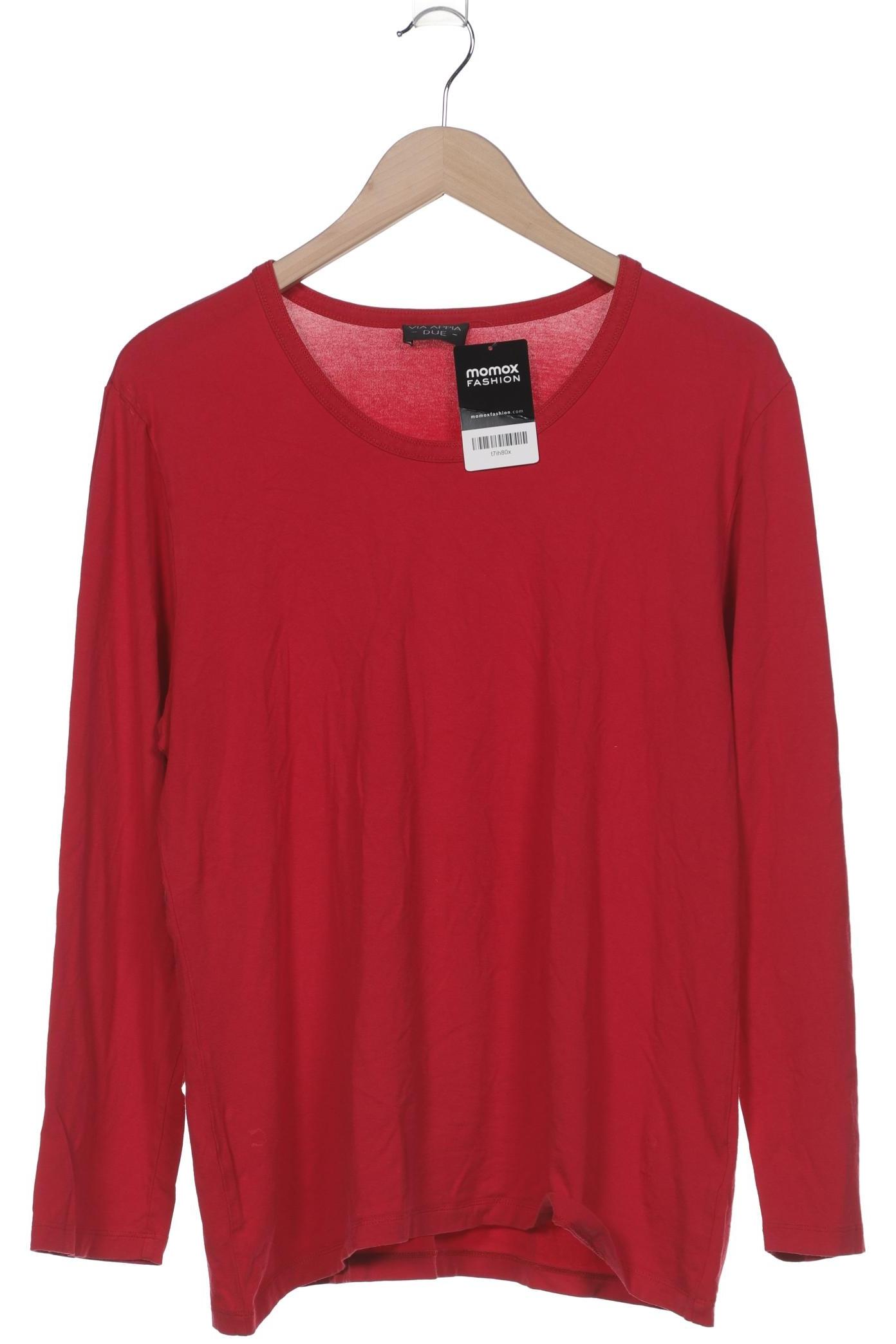 

VIA Appia DUE Damen Langarmshirt, rot, Gr. 46