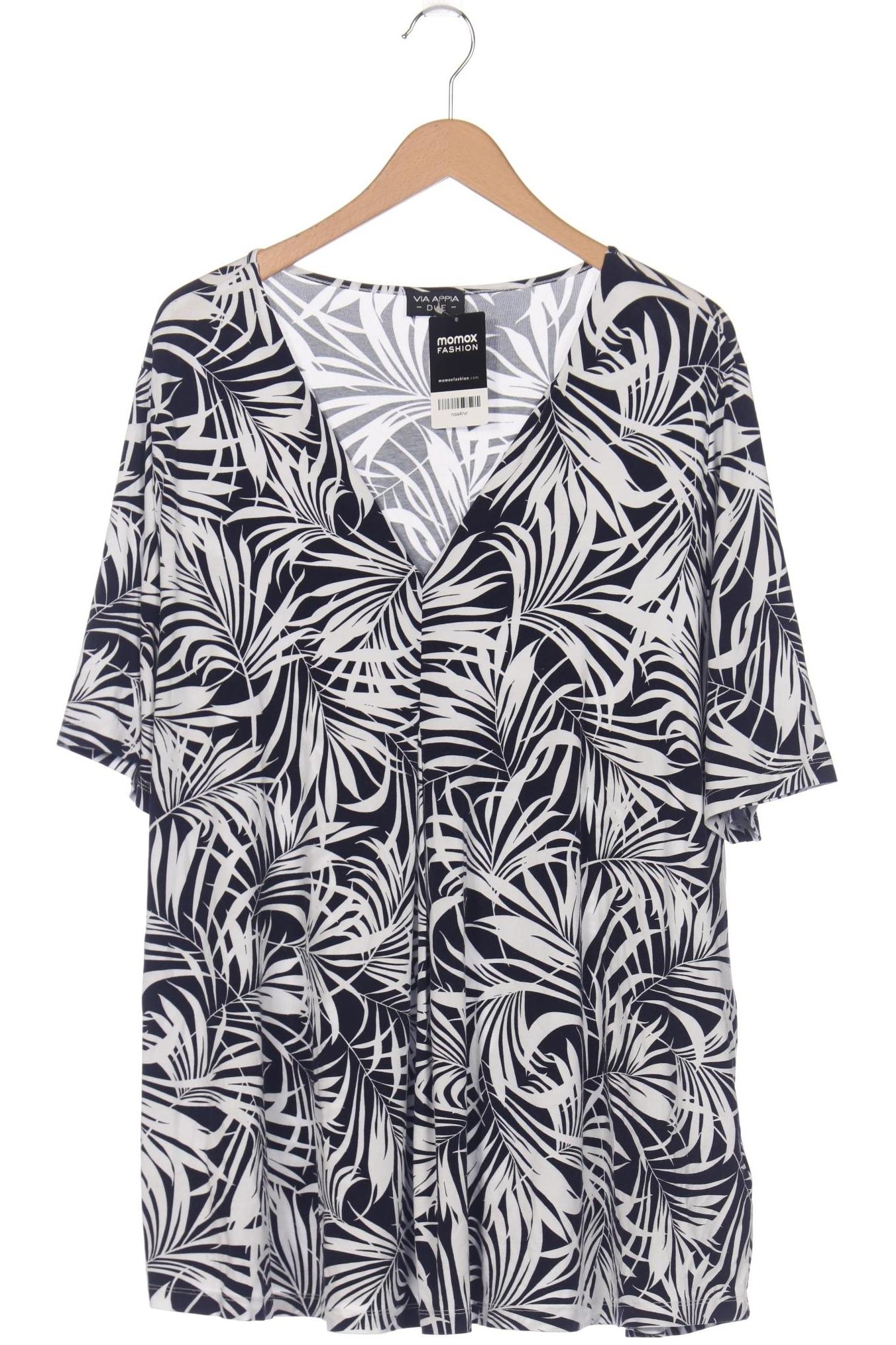 

VIA Appia DUE Damen Langarmshirt, weiß, Gr. 52