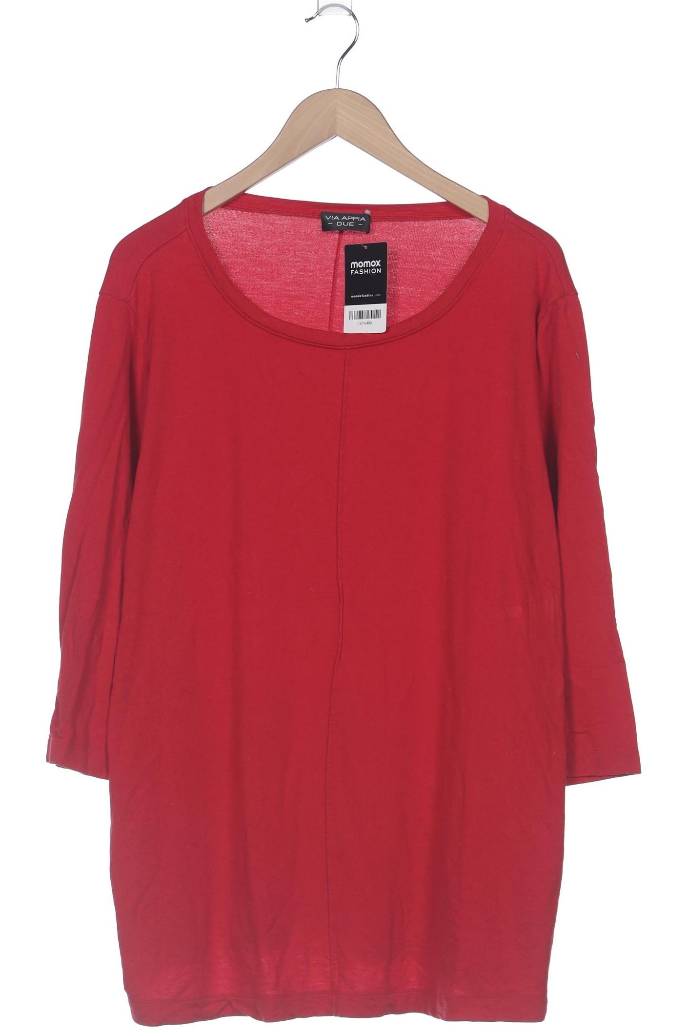 

VIA Appia DUE Damen Langarmshirt, rot, Gr. 52