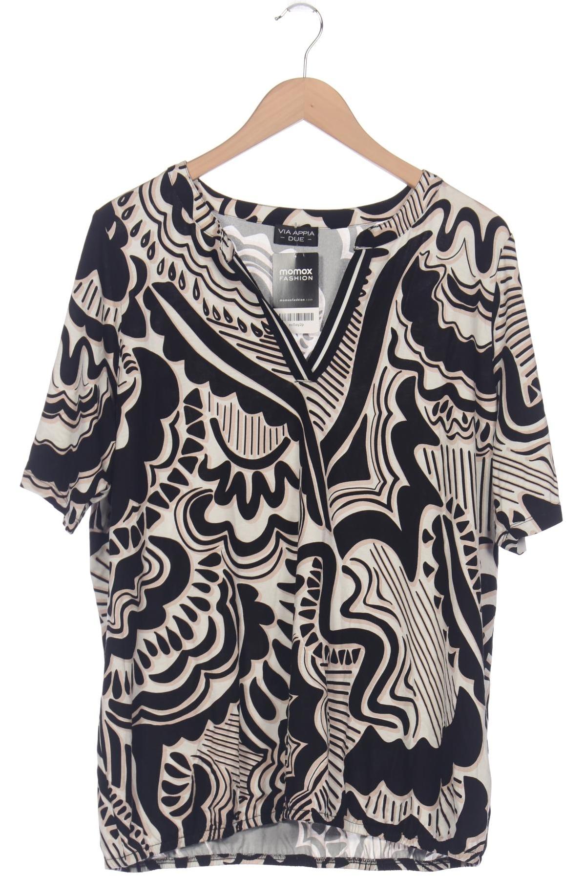 

VIA Appia DUE Damen T-Shirt, schwarz, Gr. 46