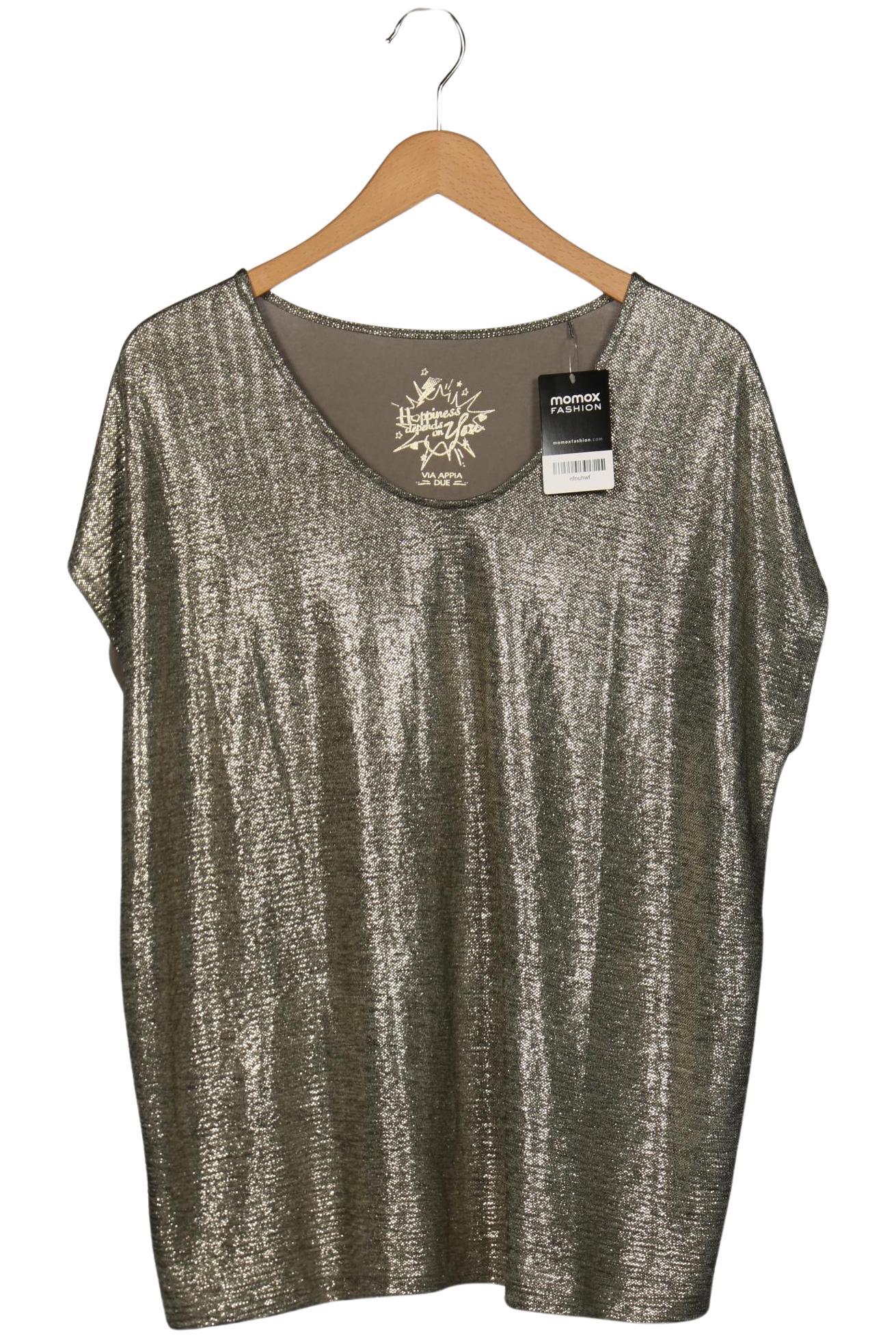 

VIA Appia DUE Damen T-Shirt, gold, Gr. 46