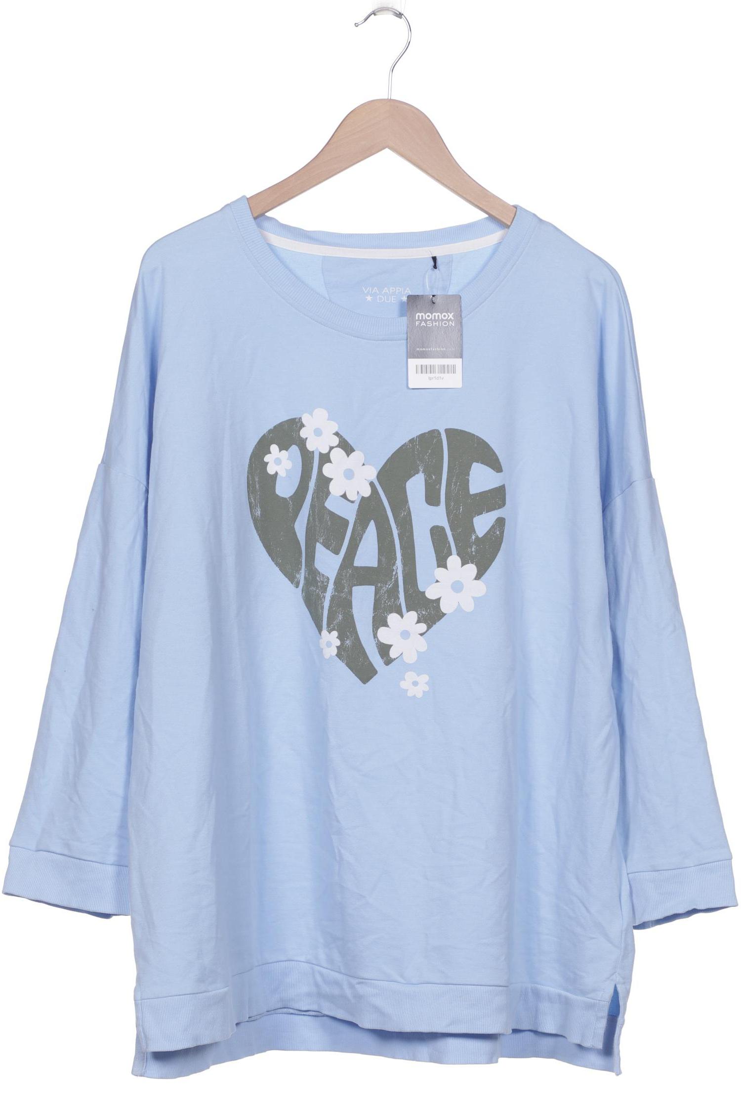 

VIA Appia DUE Damen Sweatshirt, hellblau, Gr. 50