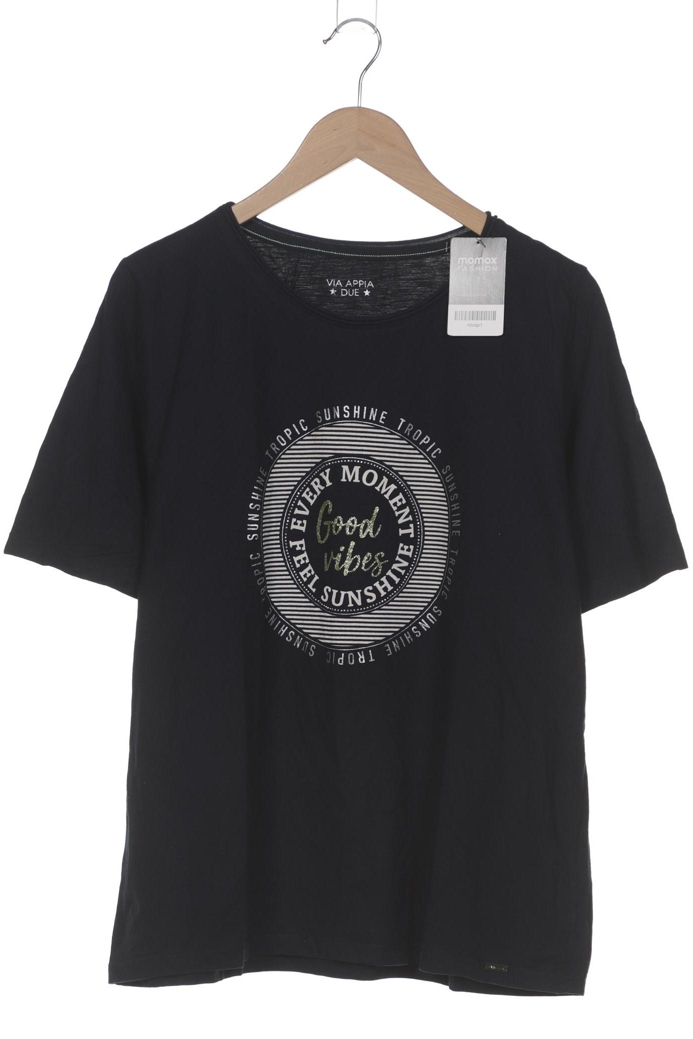 

VIA Appia DUE Damen T-Shirt, marineblau, Gr. 46