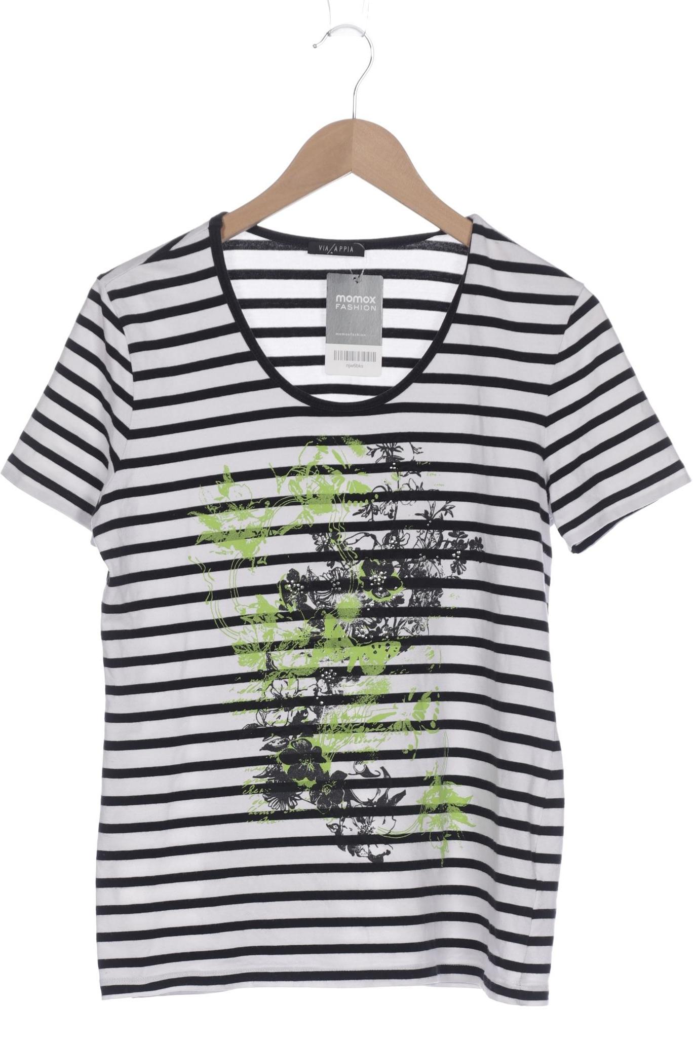

VIA Appia DUE Damen T-Shirt, schwarz, Gr. 42