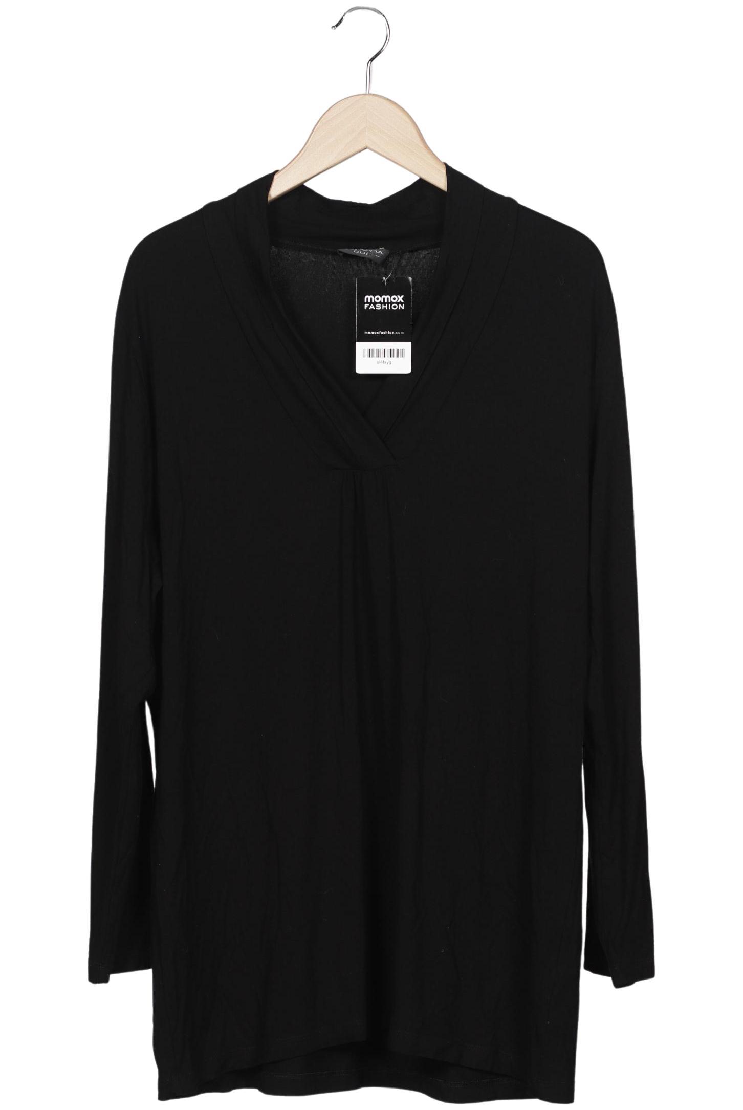 

VIA Appia DUE Damen Langarmshirt, schwarz, Gr. 48